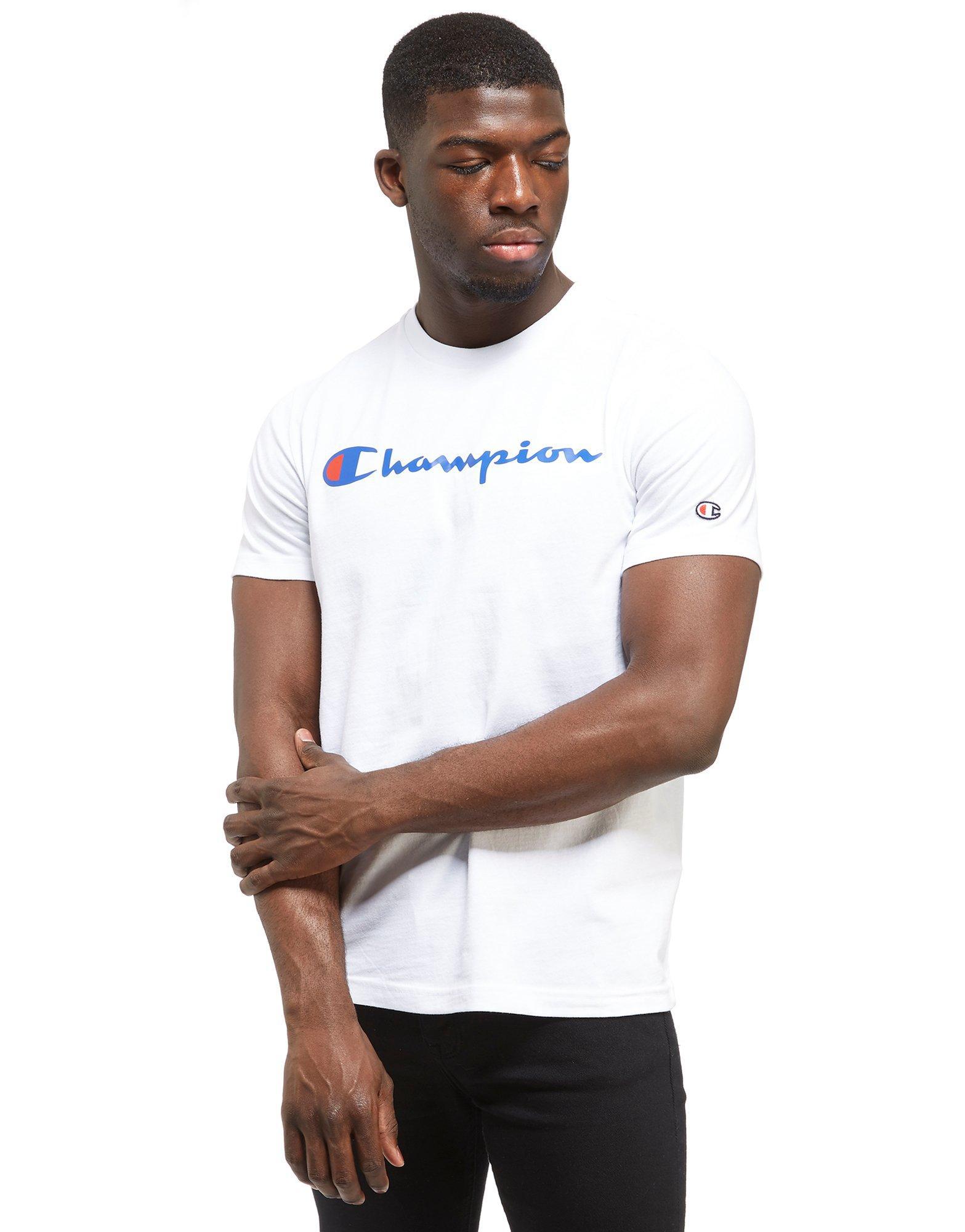 Champion core script t-shirt discount