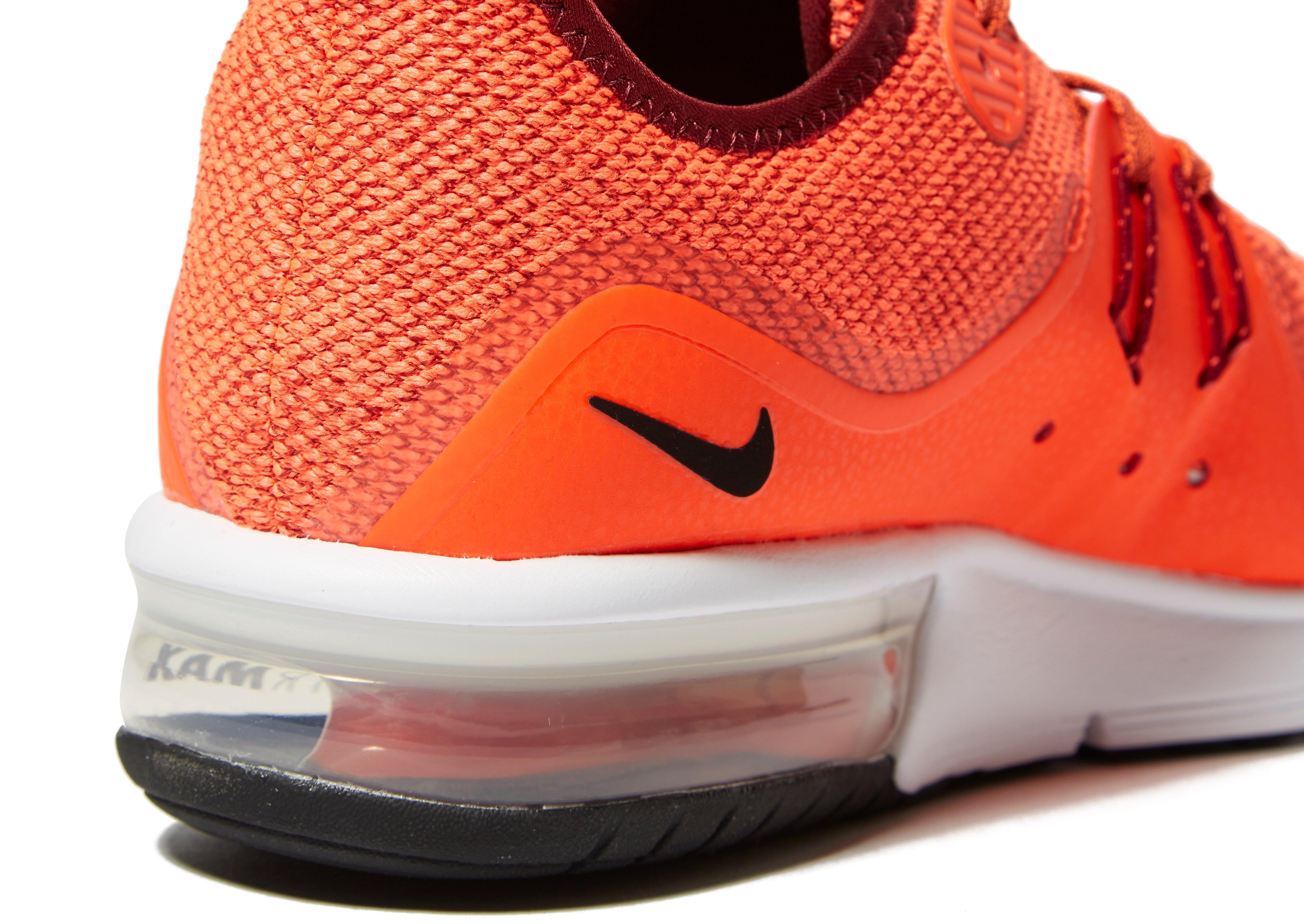 Nike Felt Air Max Sequent 3 in Orange/Burgundy/White (Orange) for Men - Lyst