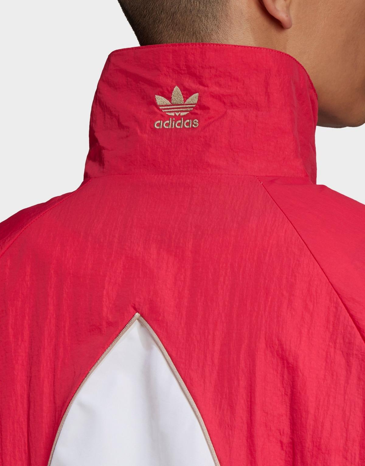 GIACCA TUTA BIG TREFOIL TRACK TOP ROYAL BLUE/TRACE KHAKI/POWER PINK | Atipicishop.com