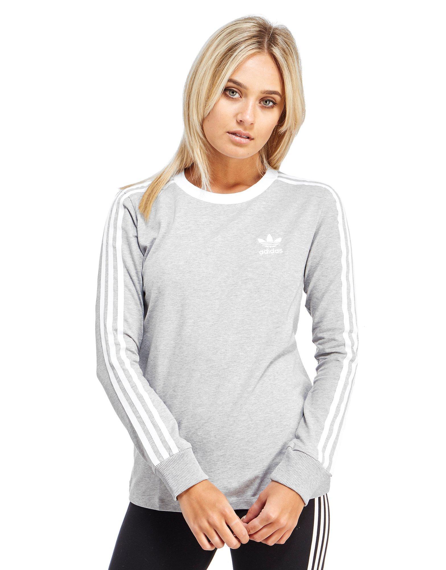 adidas long sleeve grey