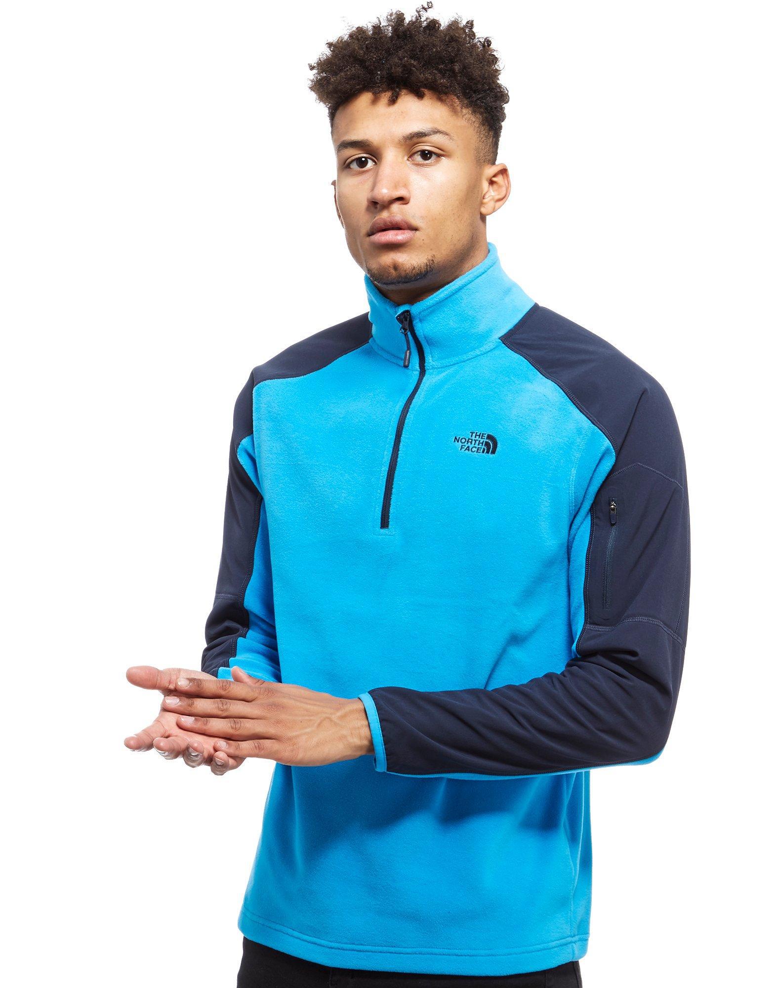 north face glacier delta quarter zip fleece