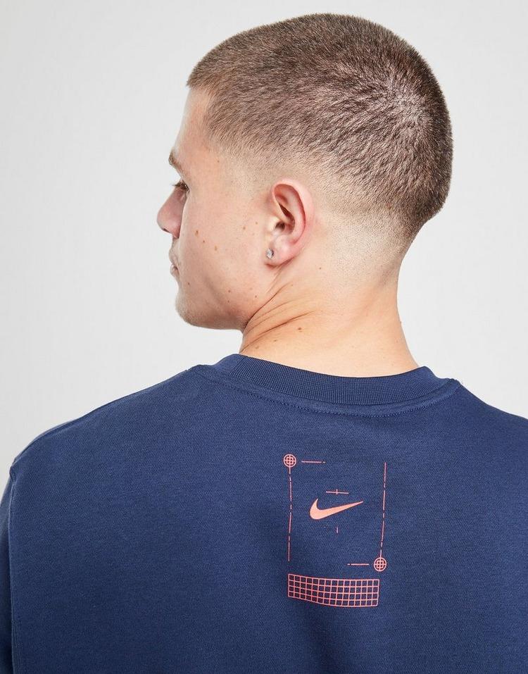 nike grid crew sweatshirt