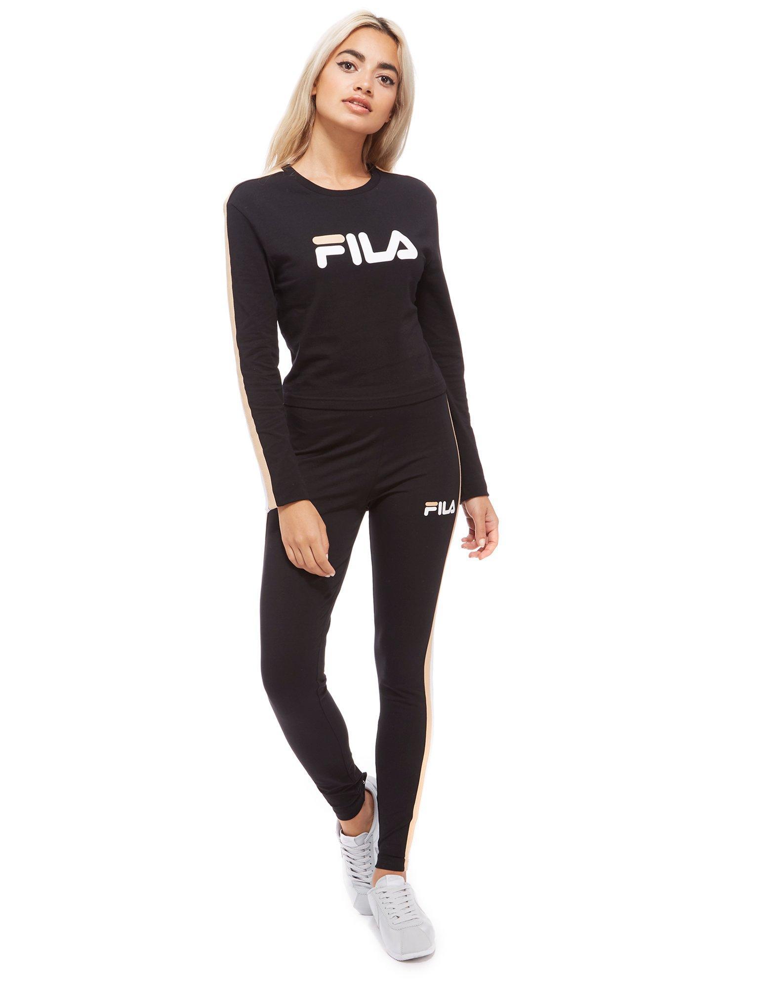 fila tights and shirt