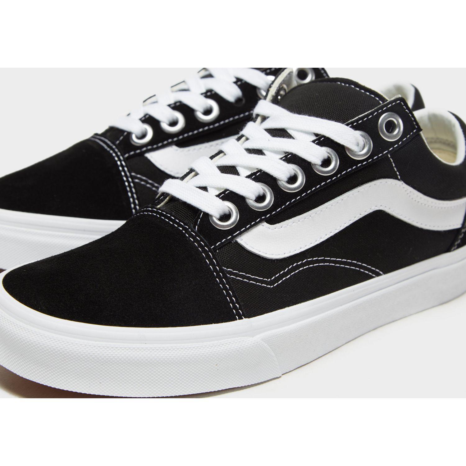  Vans  Suede Old Skool Os  in Black  White Black  for Men Lyst