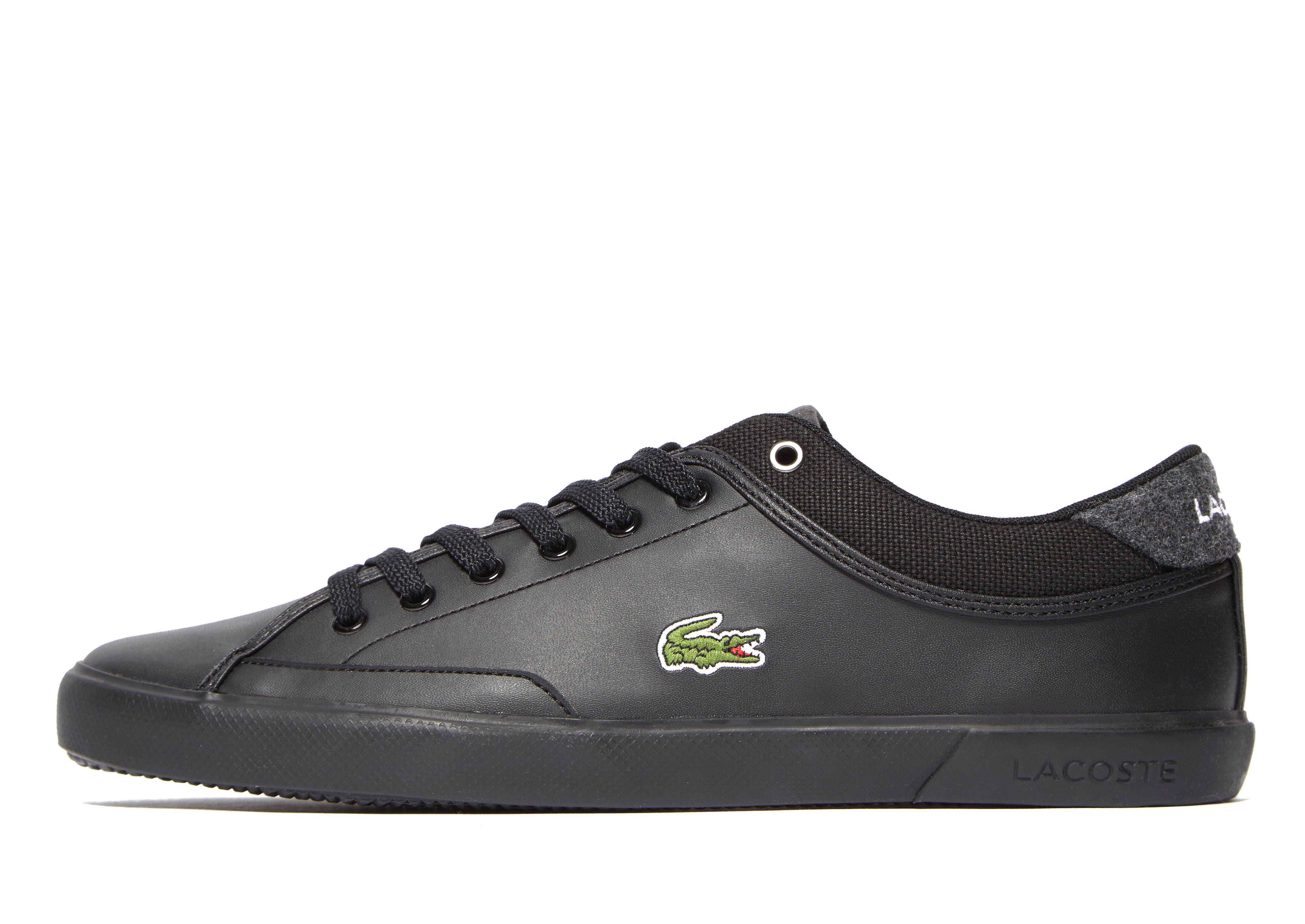 Lacoste Leather Angha in Black - Lyst