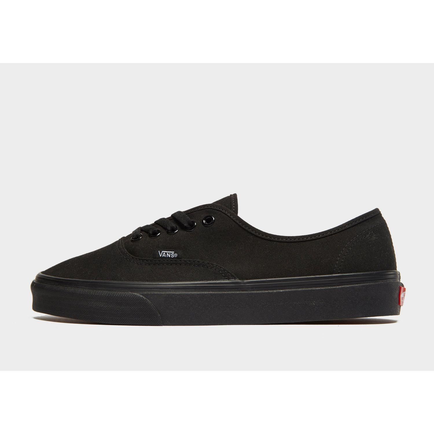 vans full black authentic