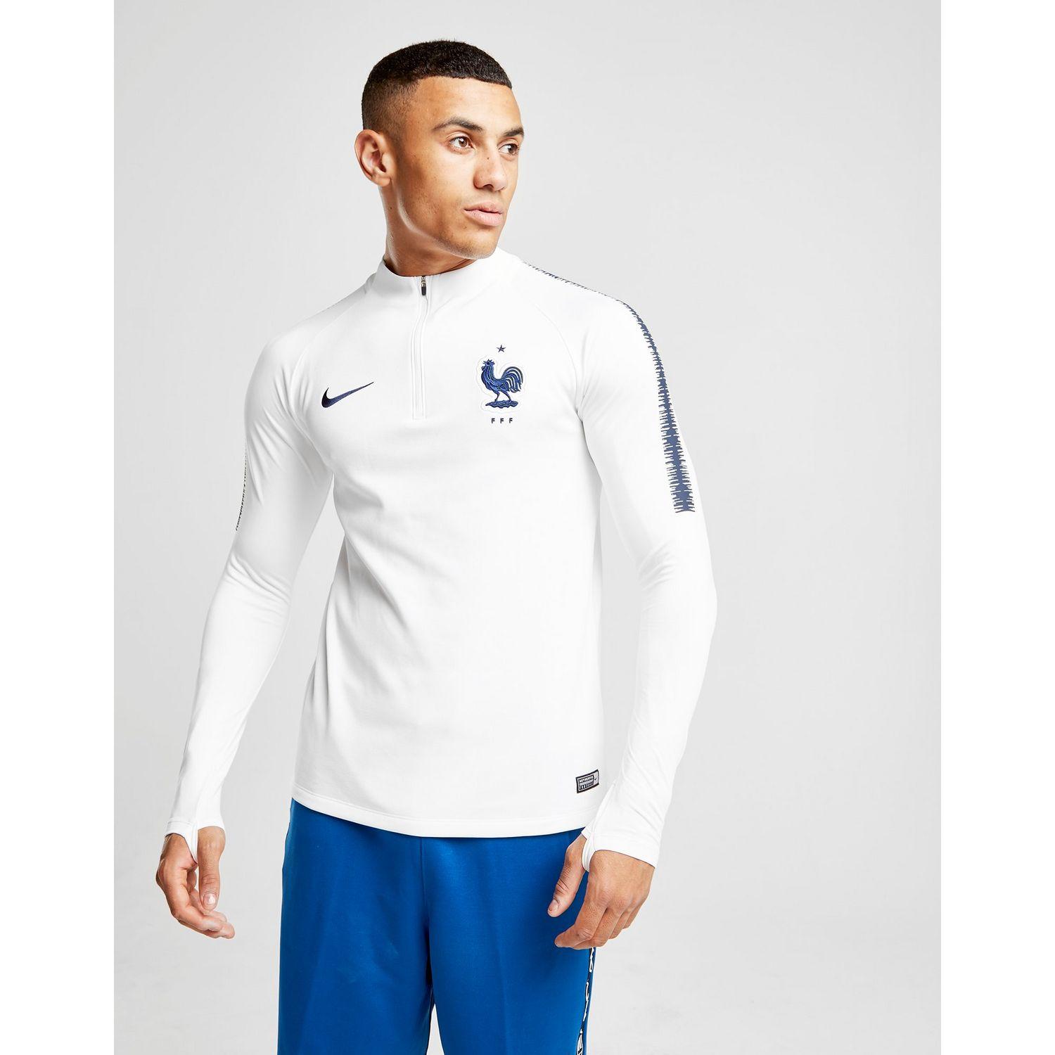 nike france squad drill top