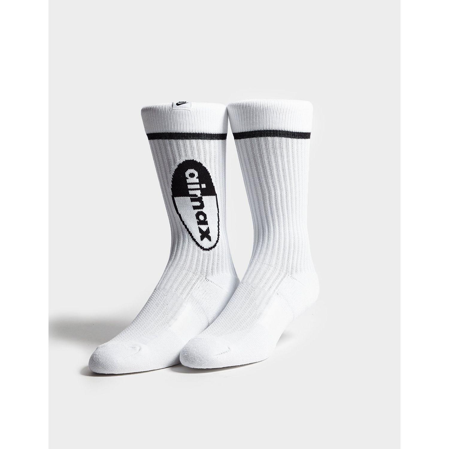 Nike Cotton Air Max Crew Socks (2 Pairs 