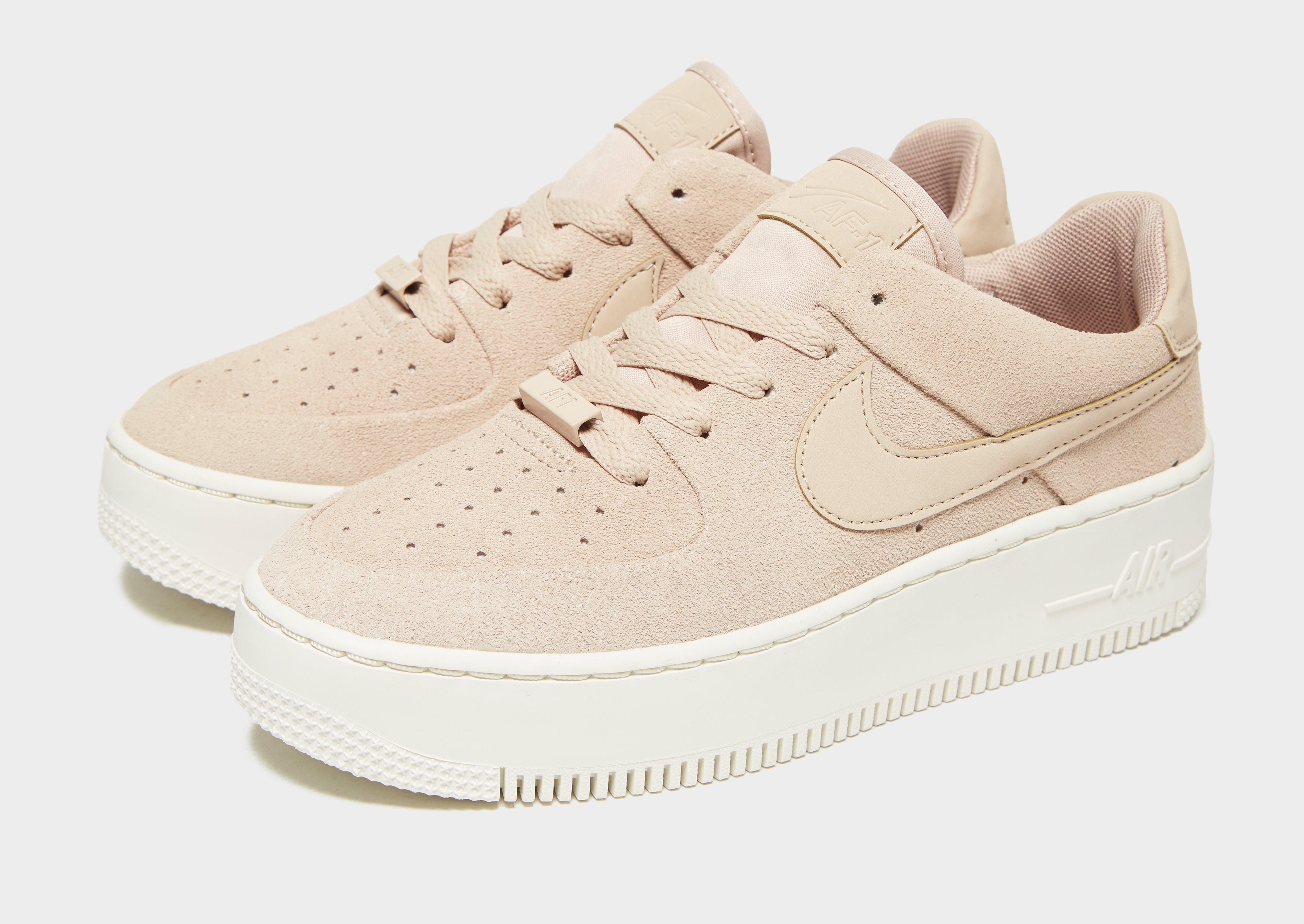 nike w air force 1 sage low particle beige