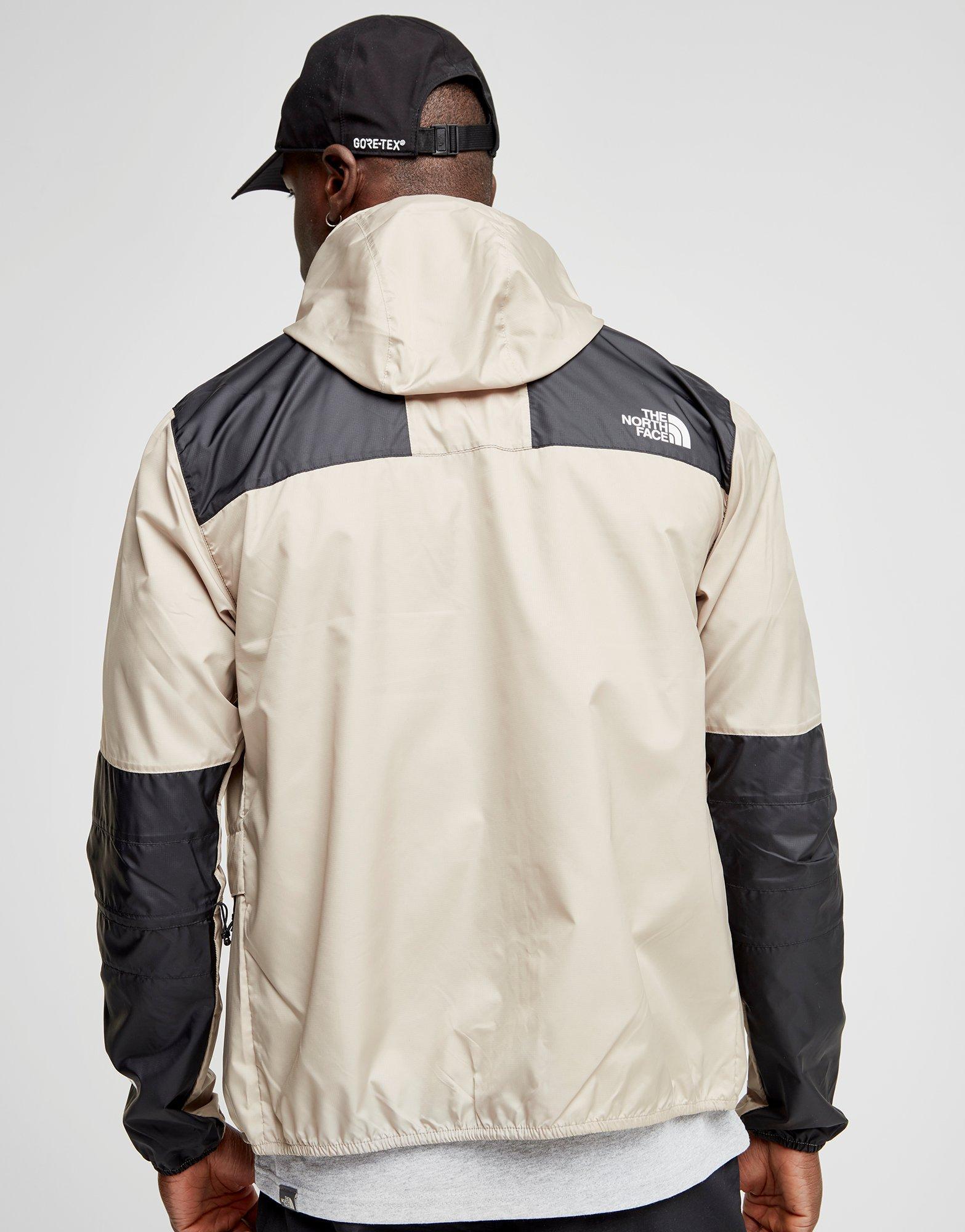 the north face 1985 seasonal mountain jacket in beige