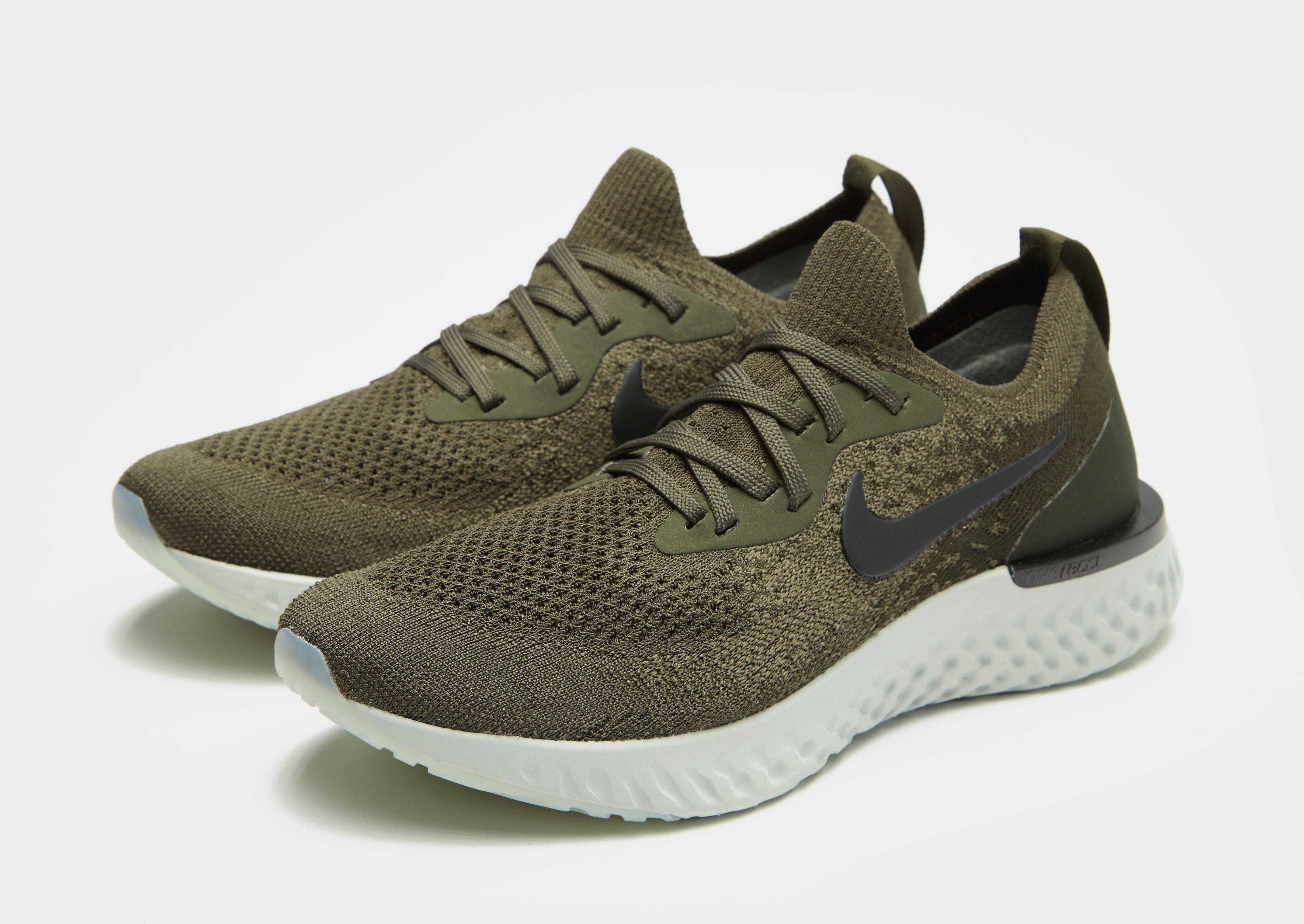 nike react army green
