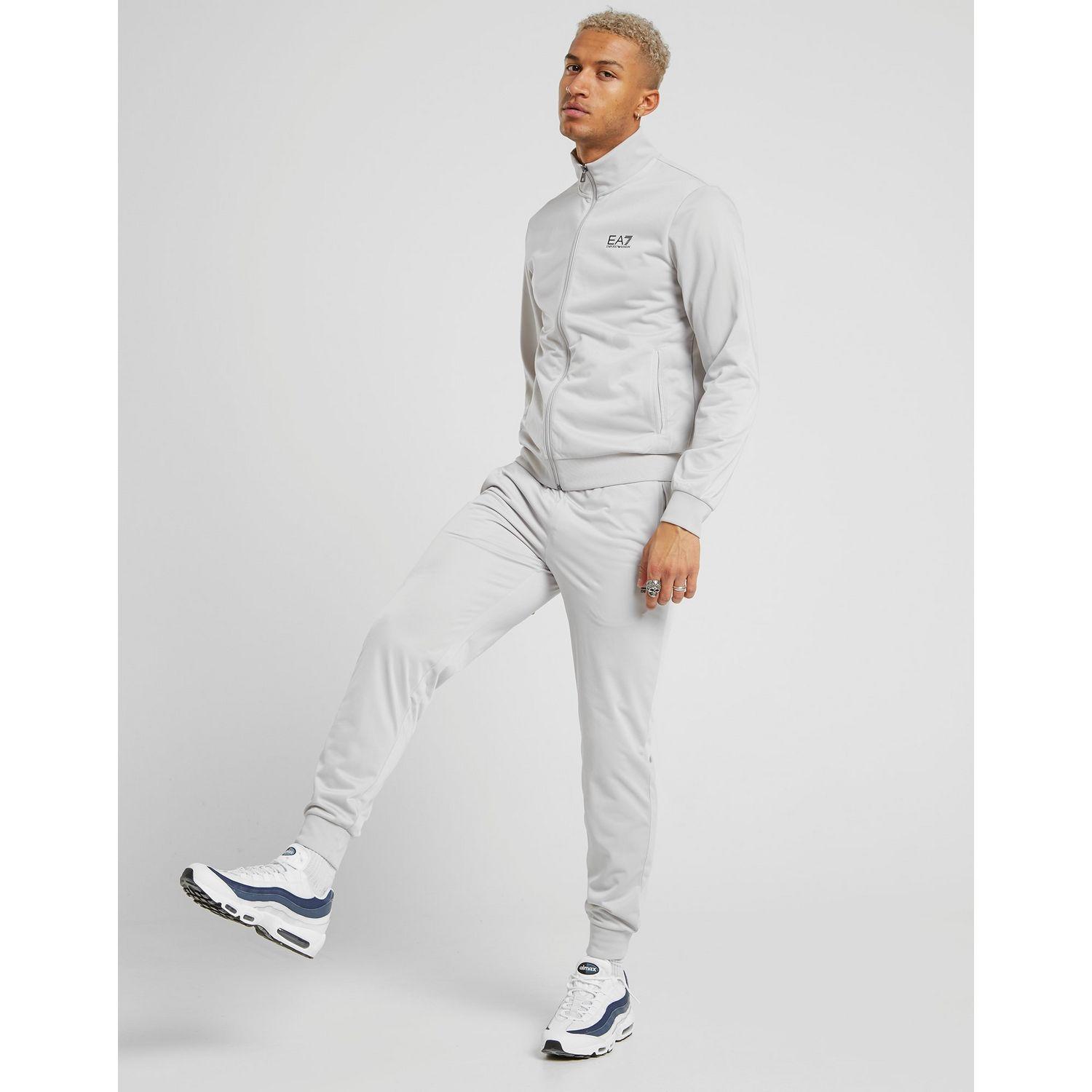 ea7 white tracksuit