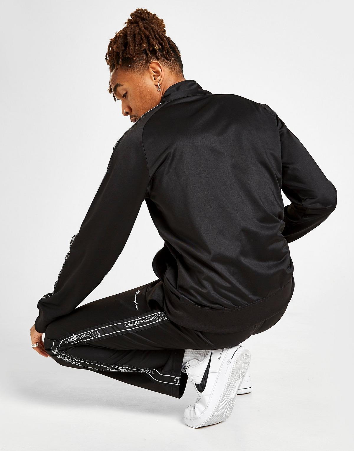 Nike poly store taped tracksuit