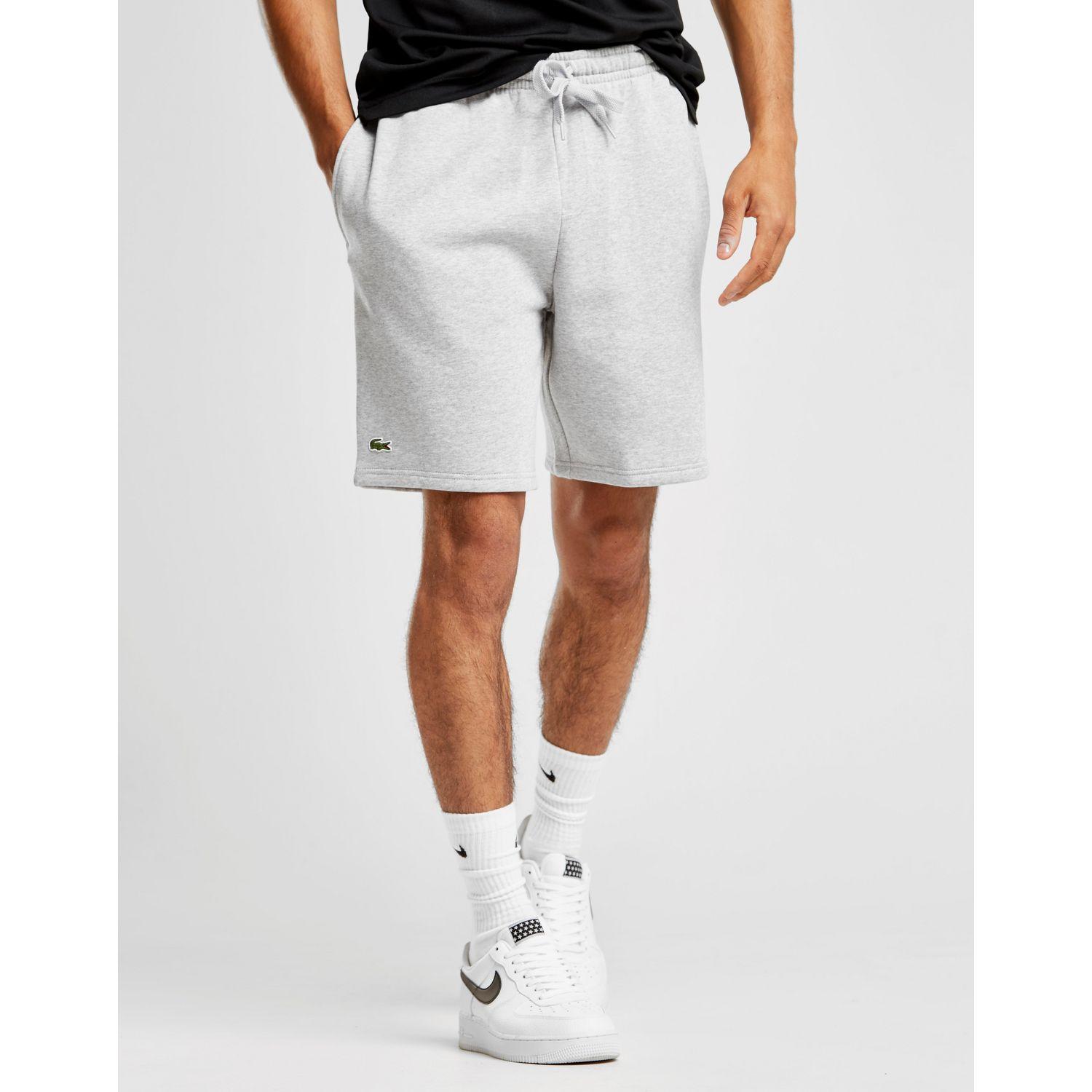 lacoste fleece core shorts