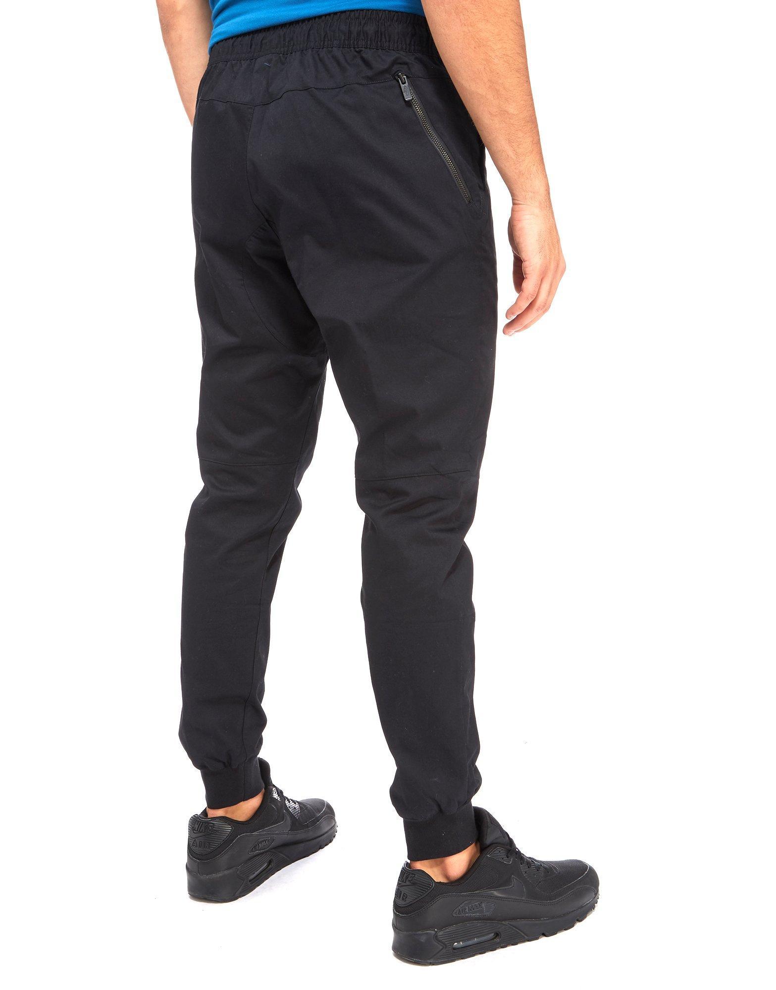 nike twill cuffed track pants