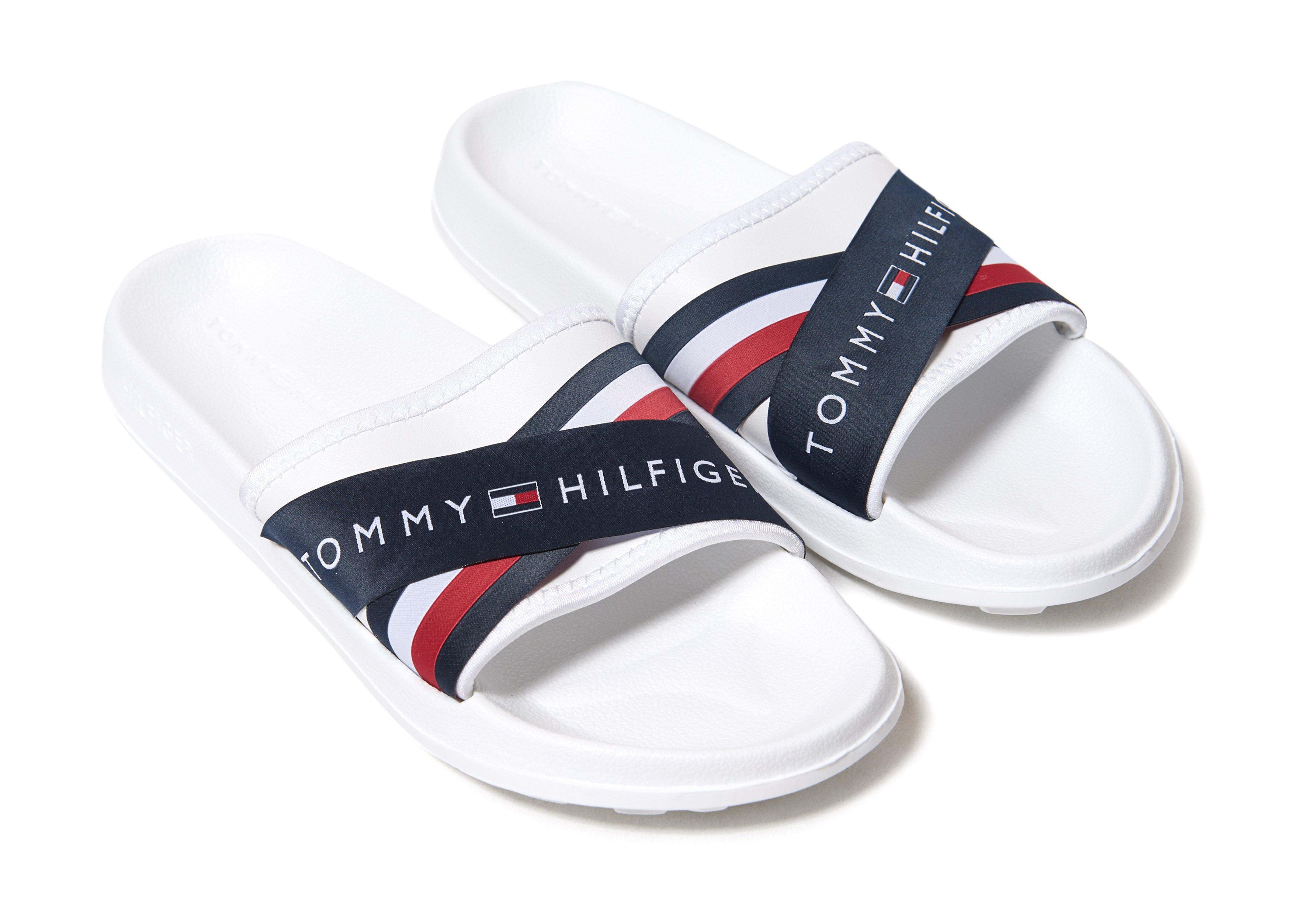 Tommy Hilfiger Synthetic Sliders White 