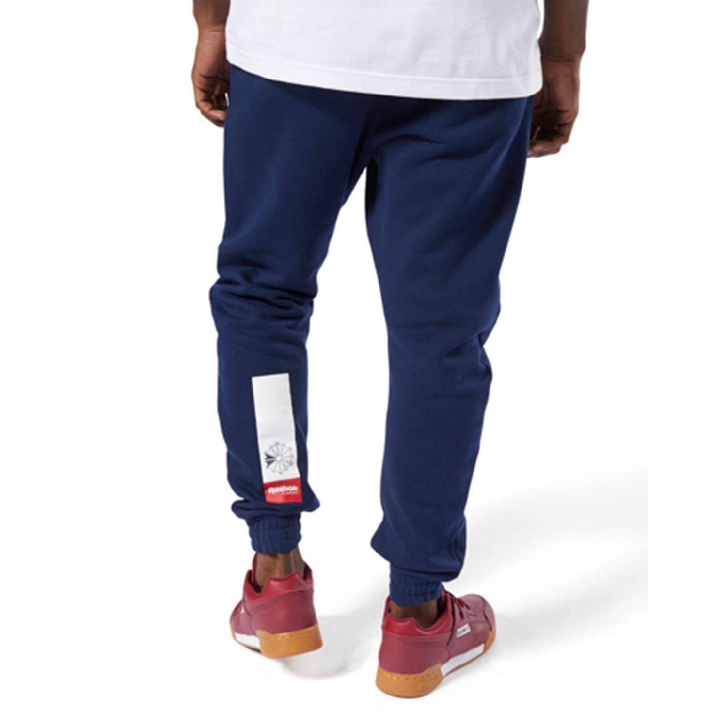 reebok fleece pants