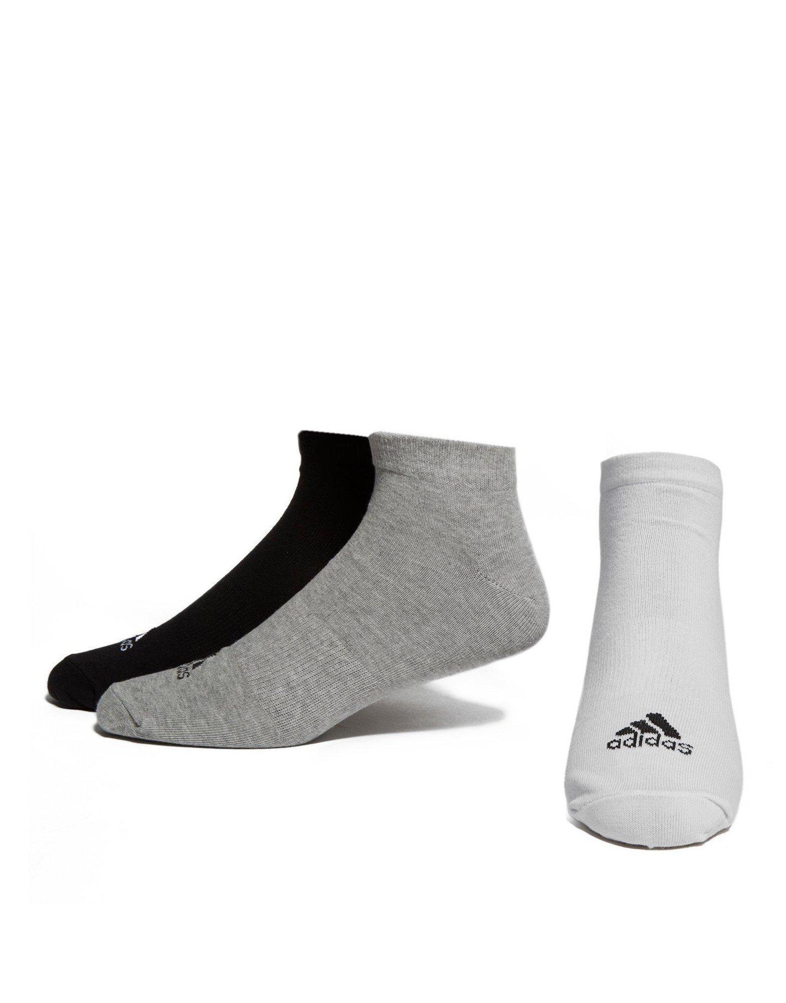 Adidas 3 Pack Invisible Socks - Accessories Socks Adidas 3 Pack Invisible Socks - Accessories Socks