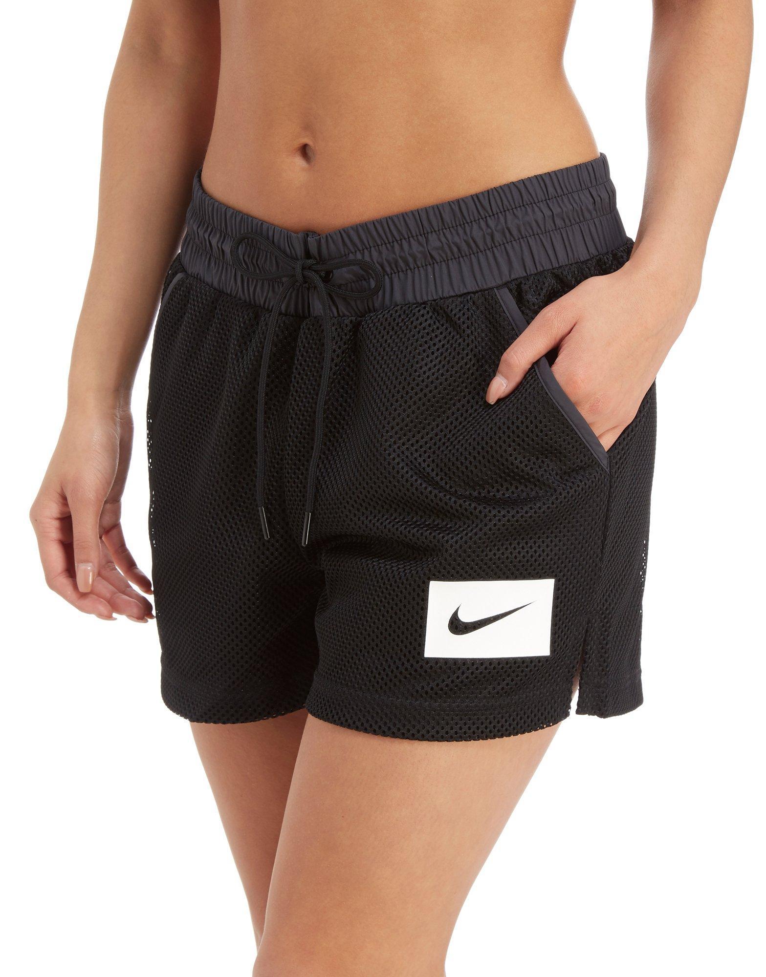 nike mesh shorts womens