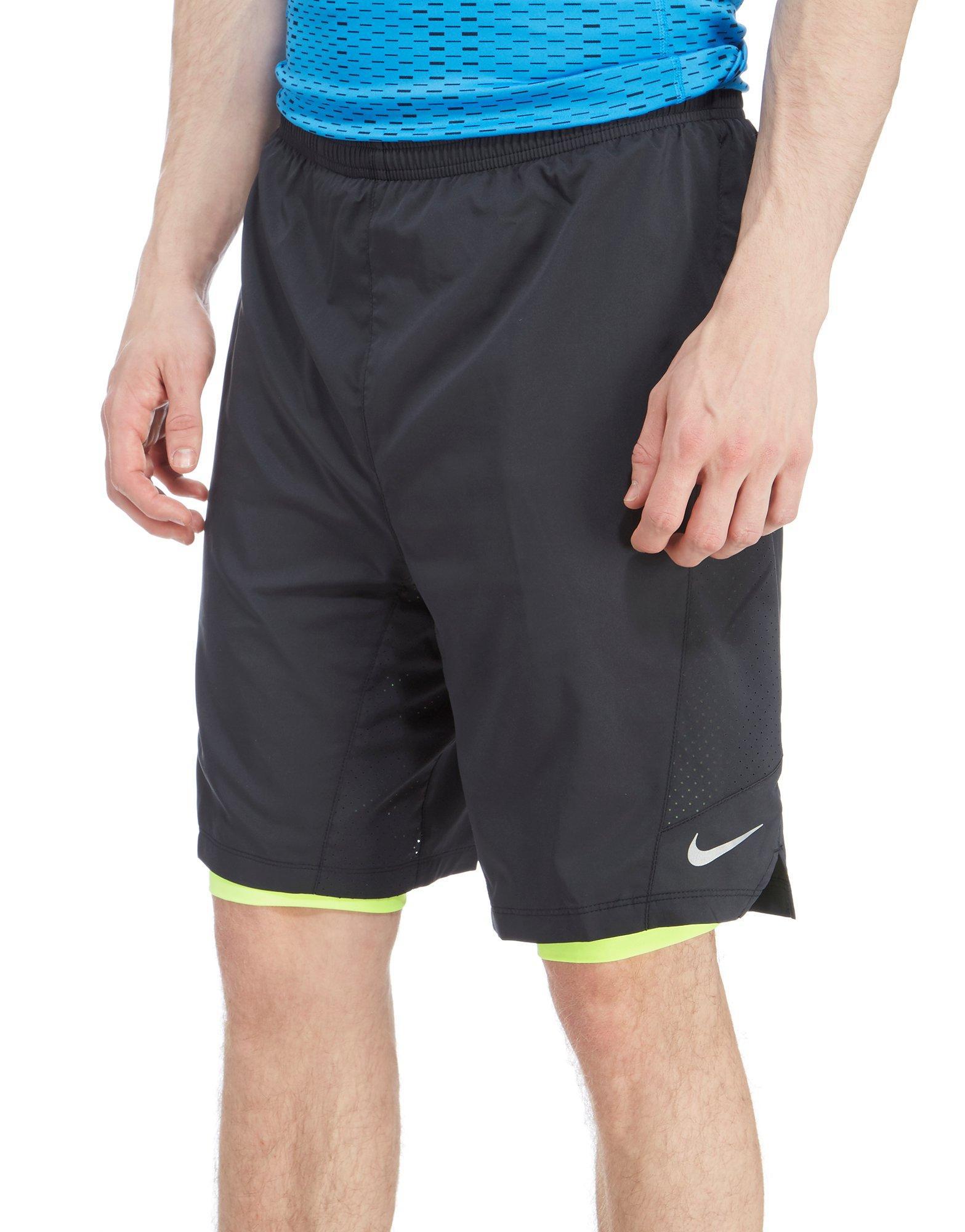 Nike Pursuit 9 Inch 2 In 1 Shorts in 