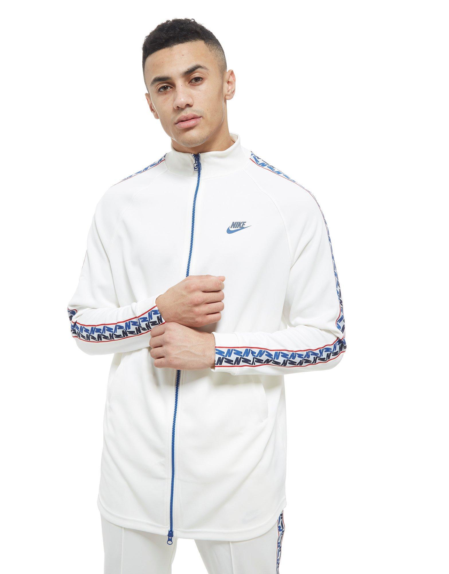nike taped poly track jacket