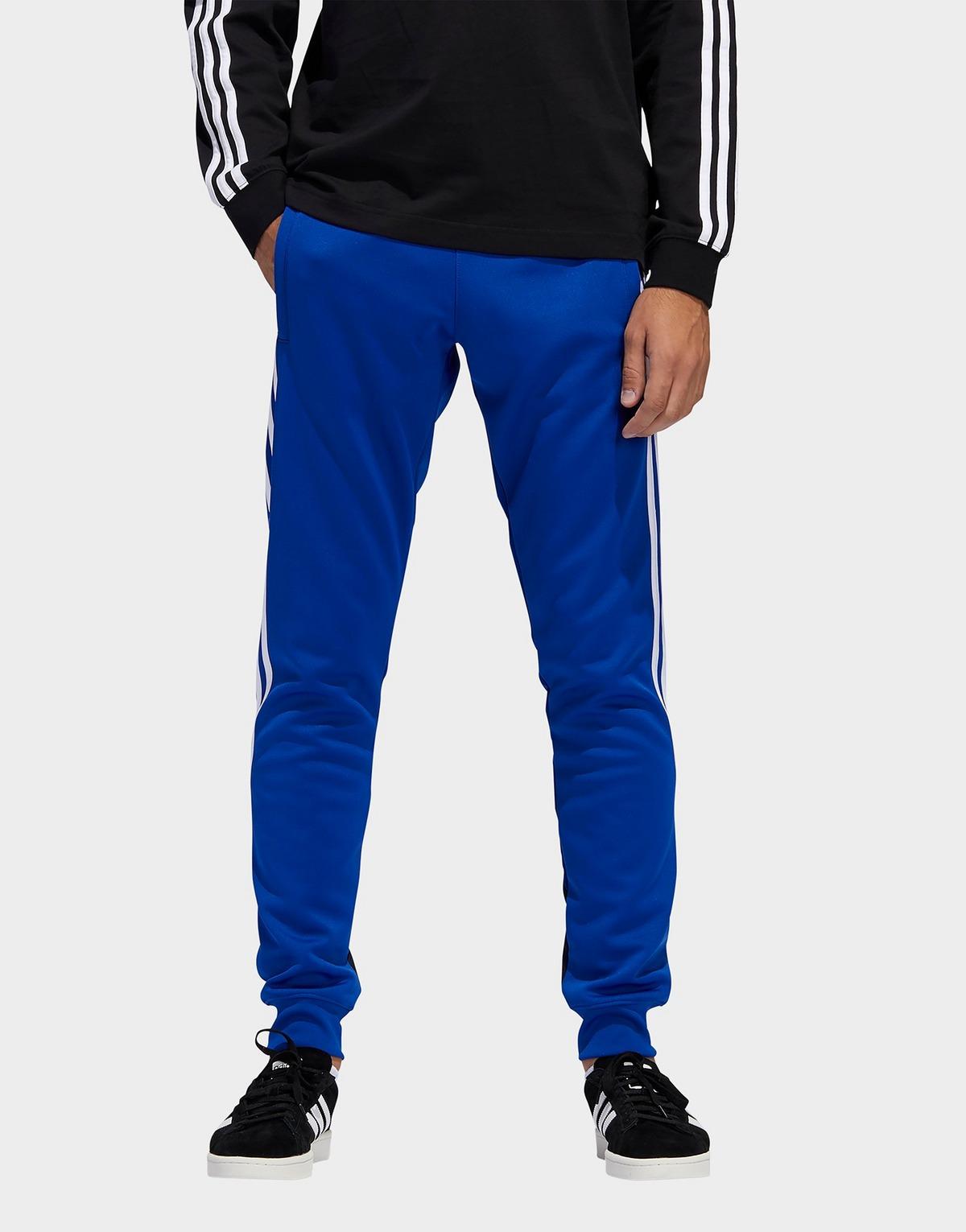 adidas Originals Synthetic 3stripes Wrap Tracksuit Bottoms in Blue for
