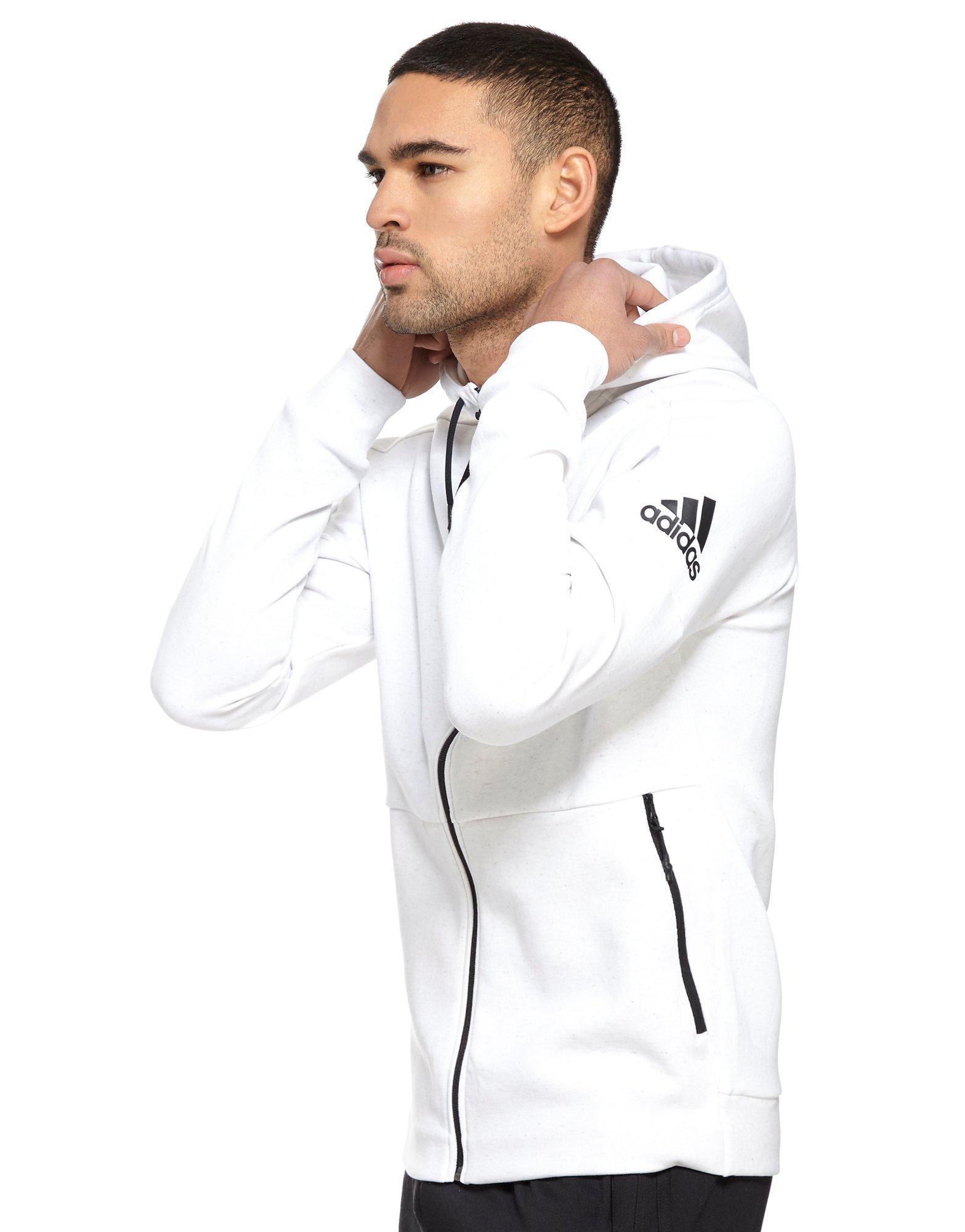 adidas men's id stadium full zip hoodie