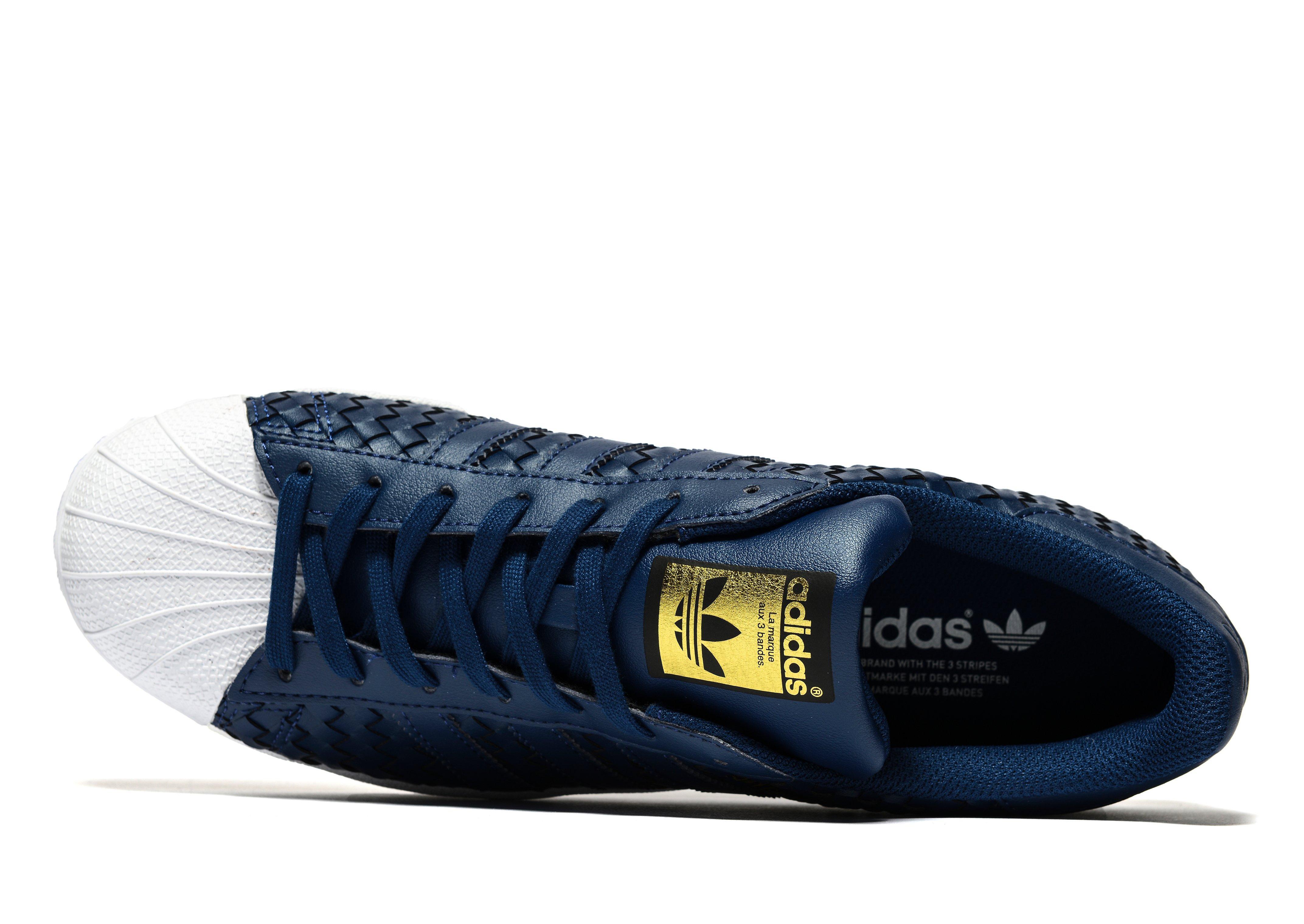 adidas superstar weave blue