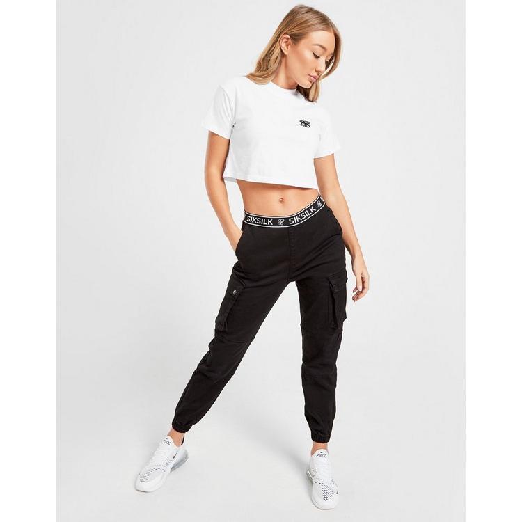 Siksilk tape waist cargo pants Clearance