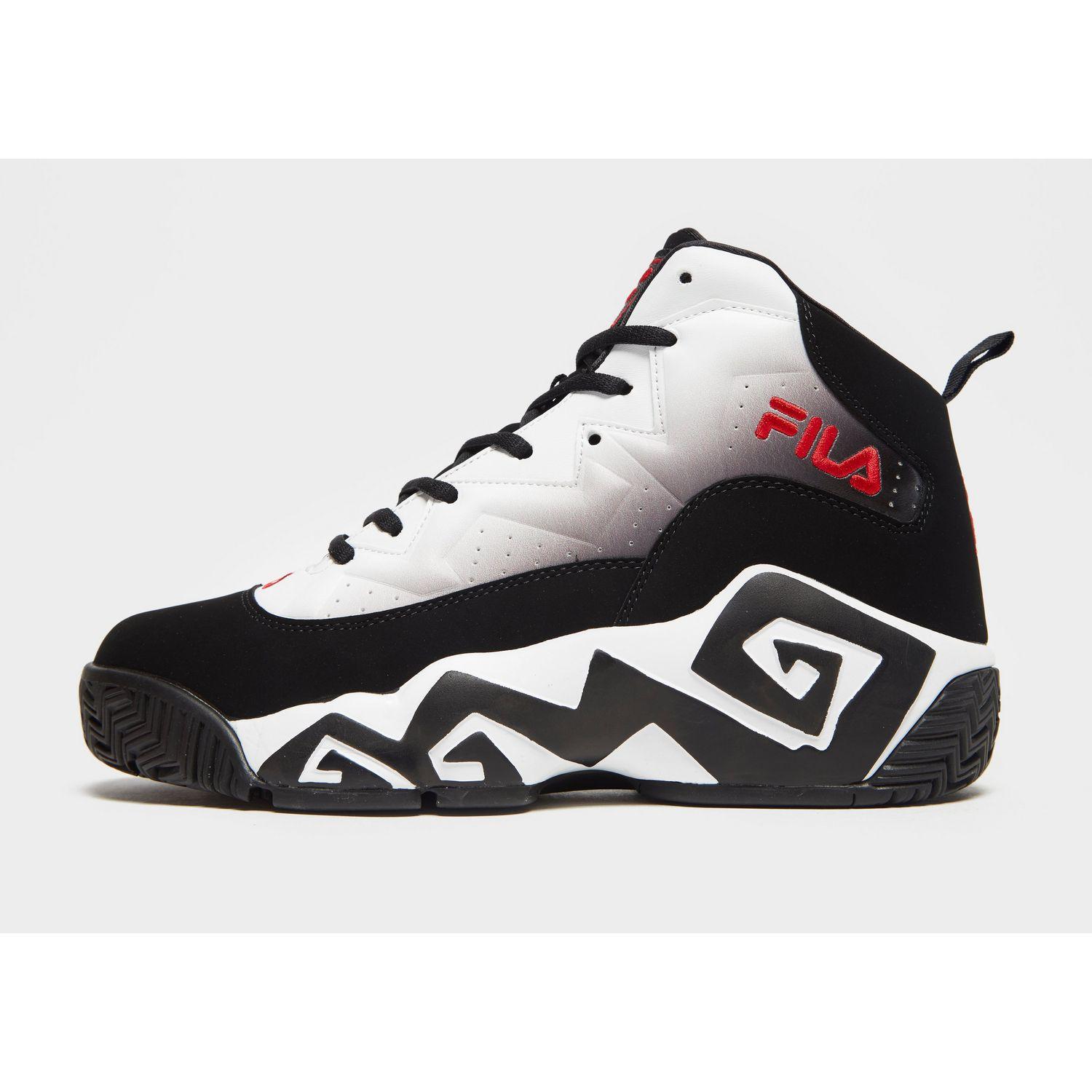 Fila Leather Mb Fade in Black/White/Red (Black) for Men - Lyst