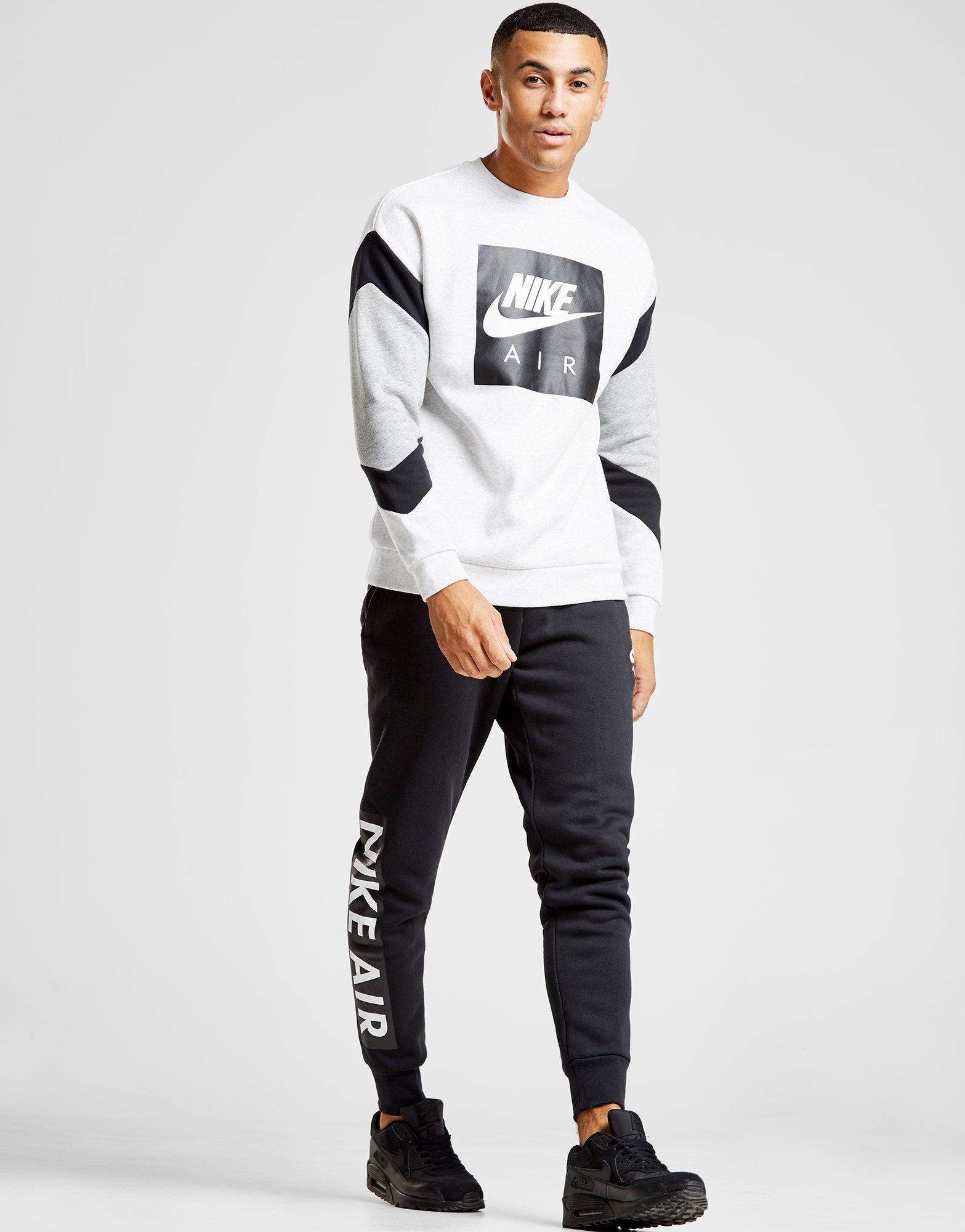 nike air sleeve colour block sweatshirt