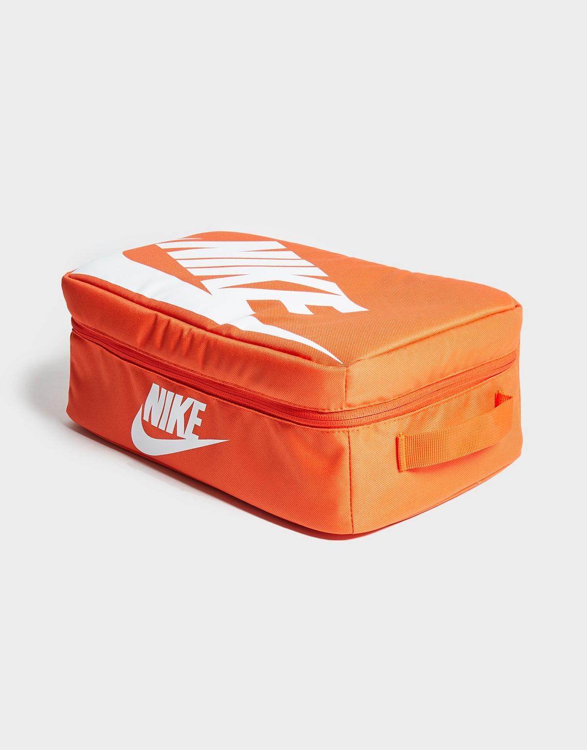 nike orange shoe bag