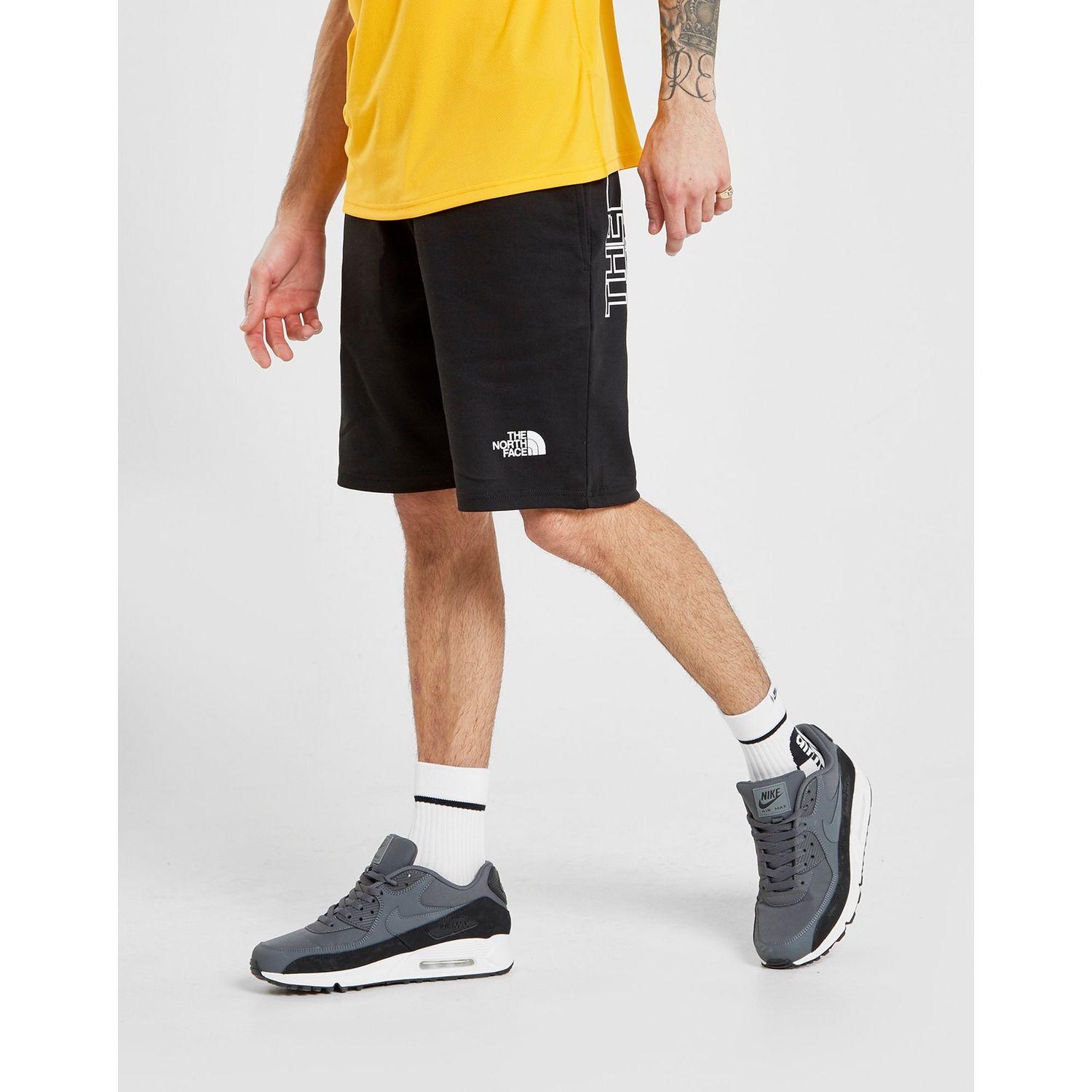 the north face graphic light shorts