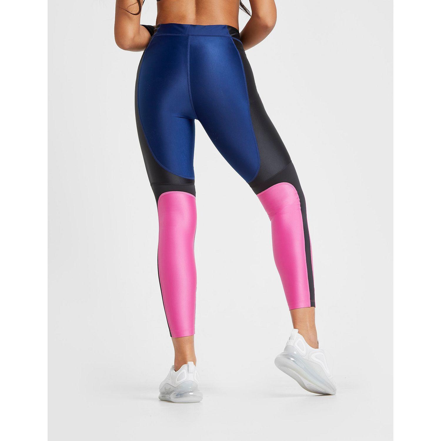 nike running speed power colour block tights