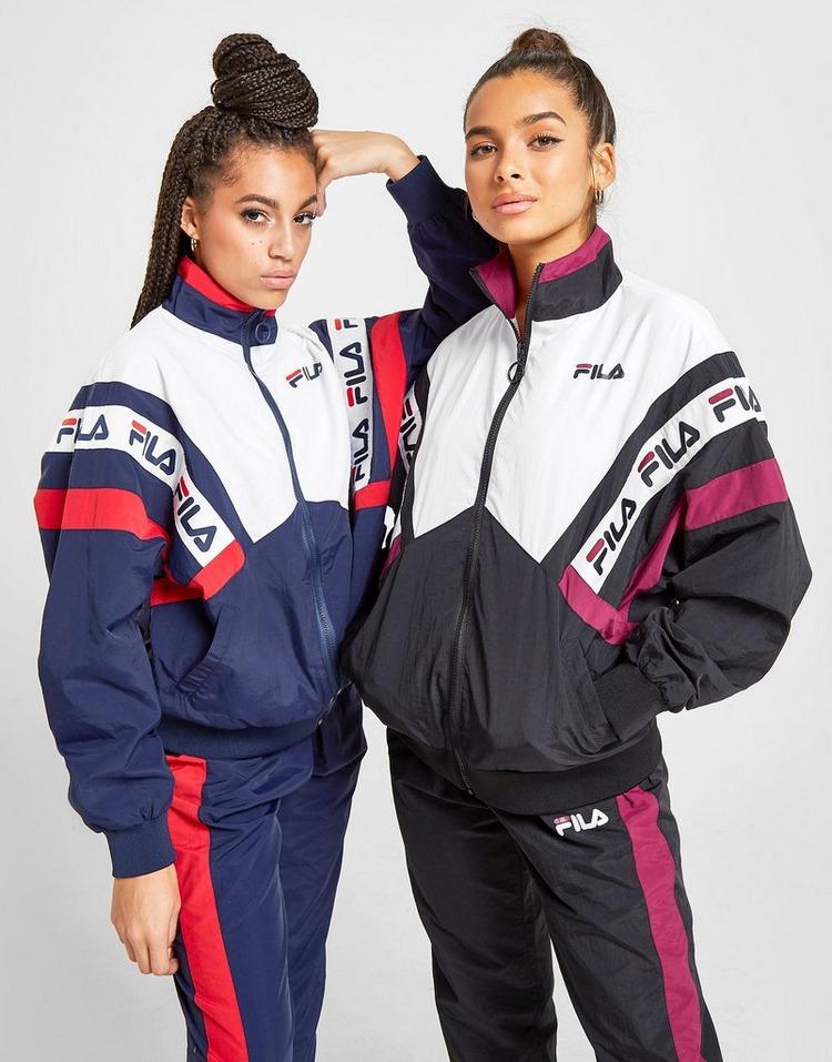 fila tape colour block woven track top