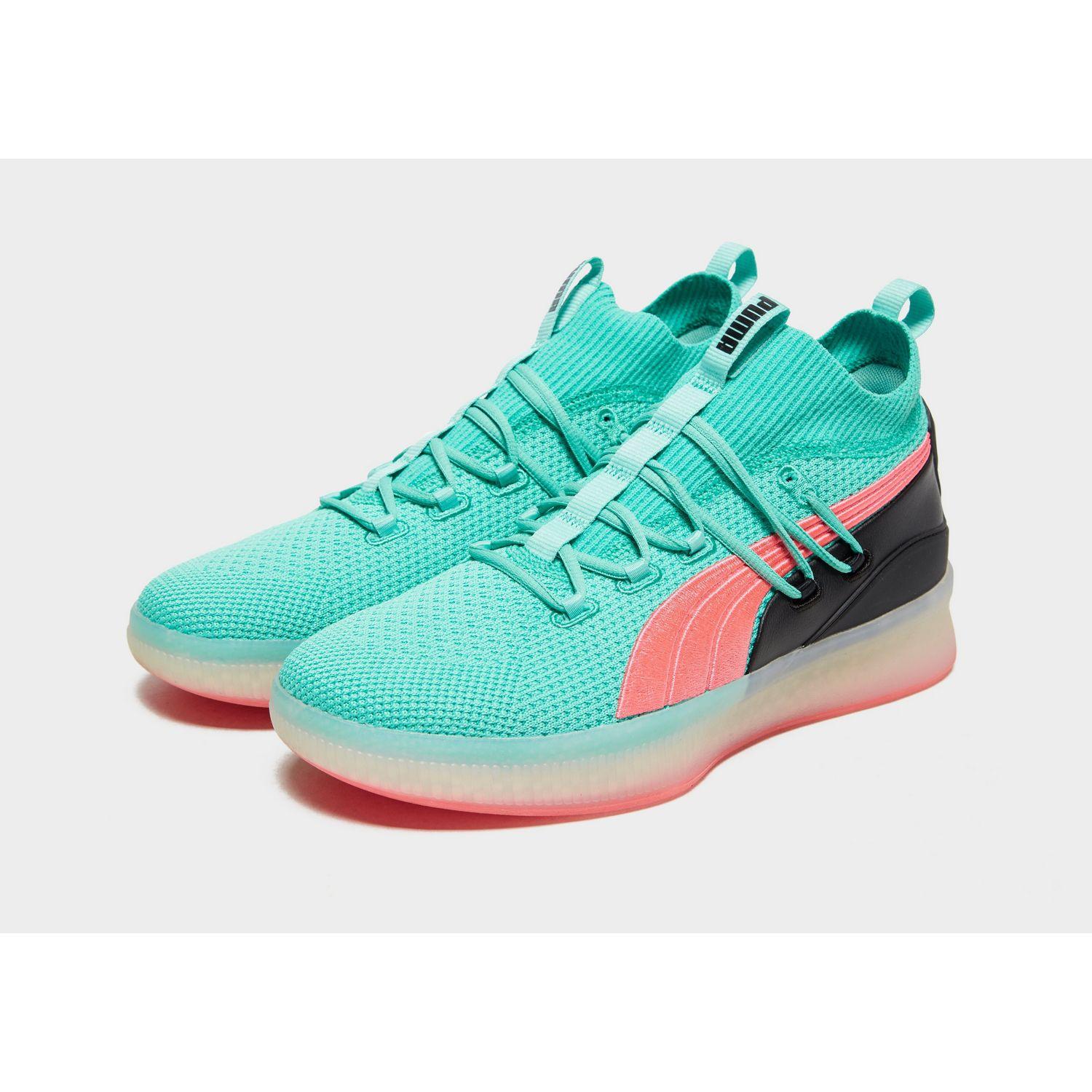puma clyde court pink