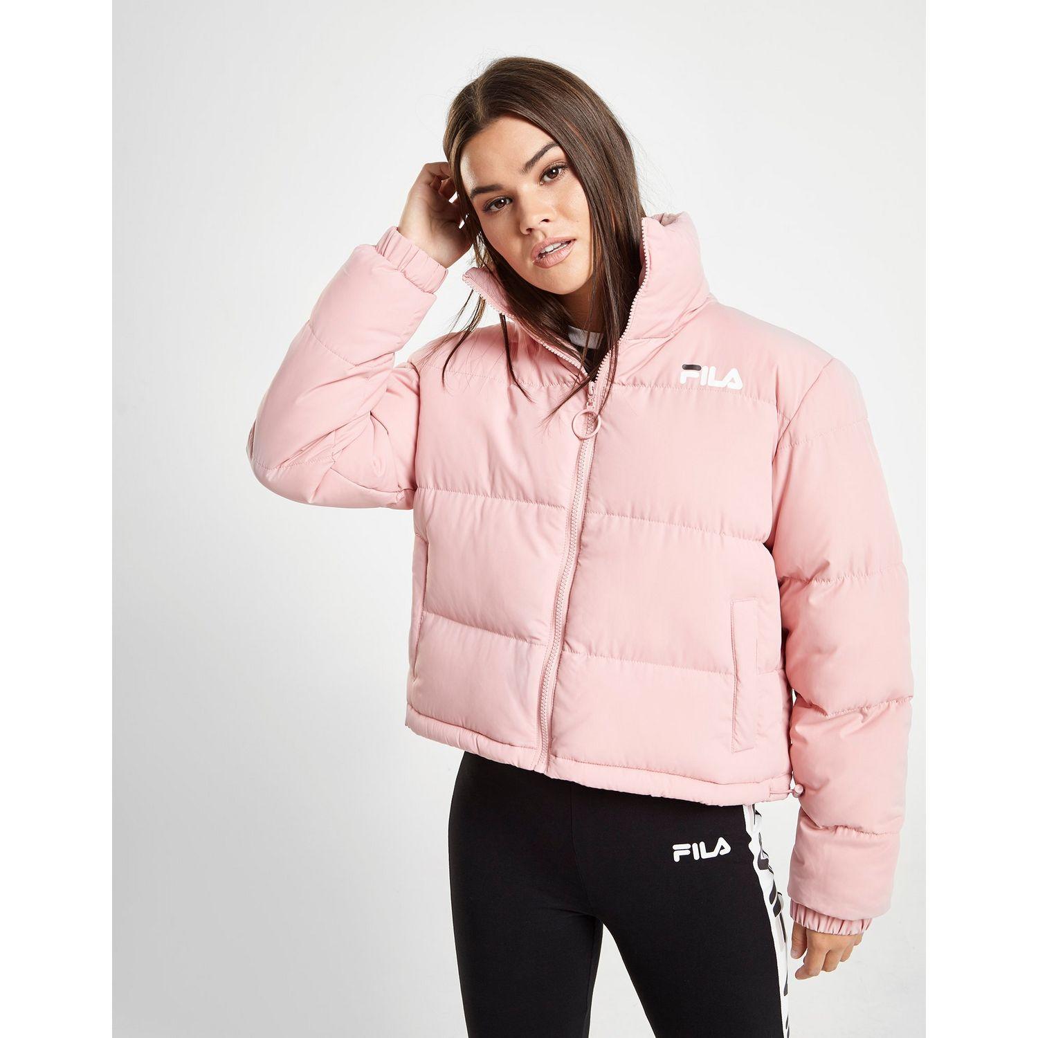 pink fila jacket