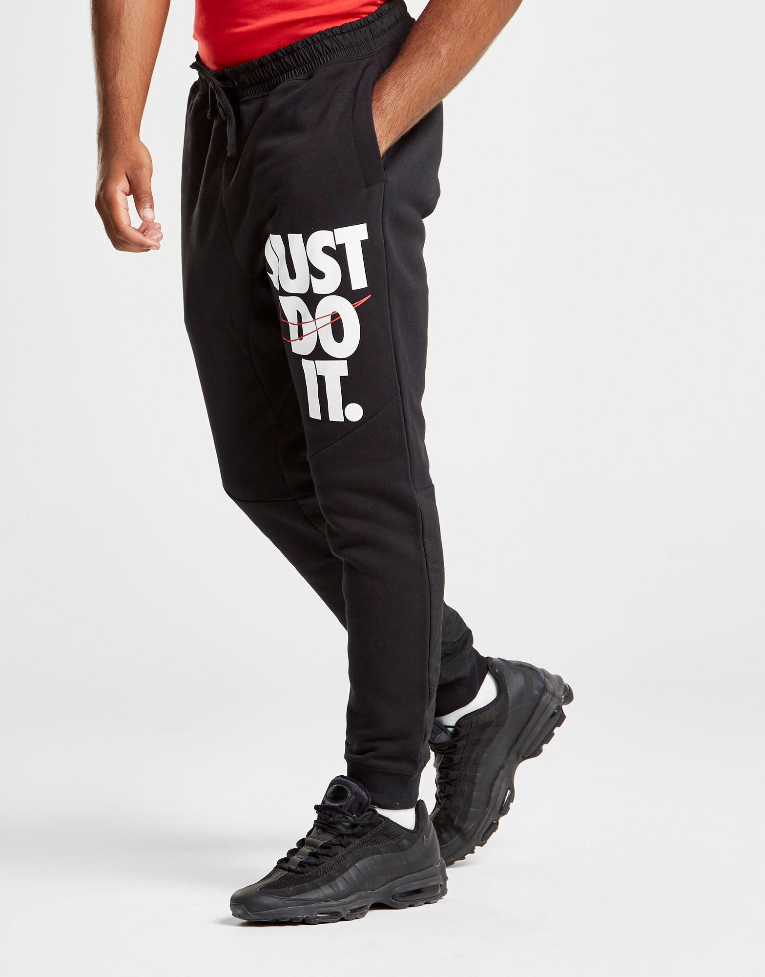 just do it tracksuit bottoms