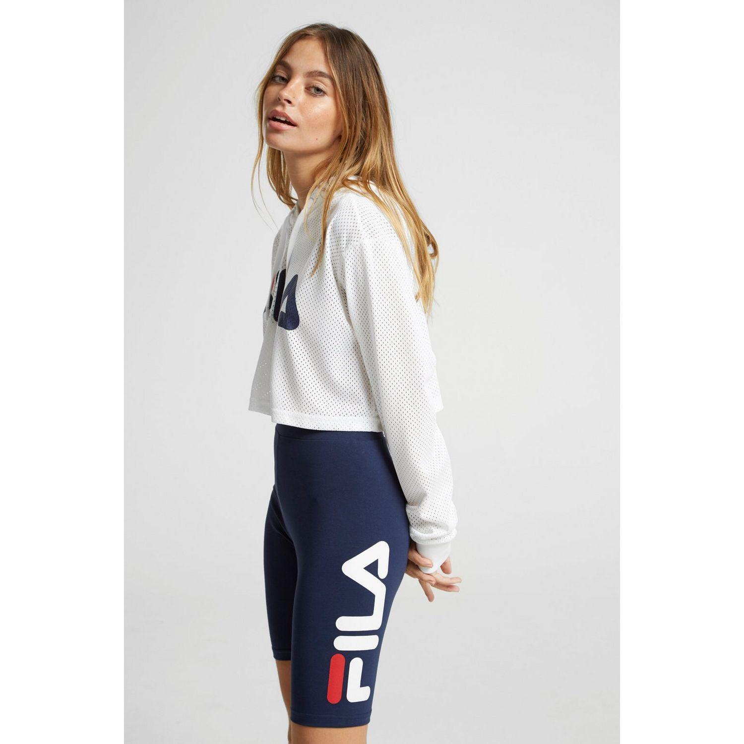 fila mesh biker shorts