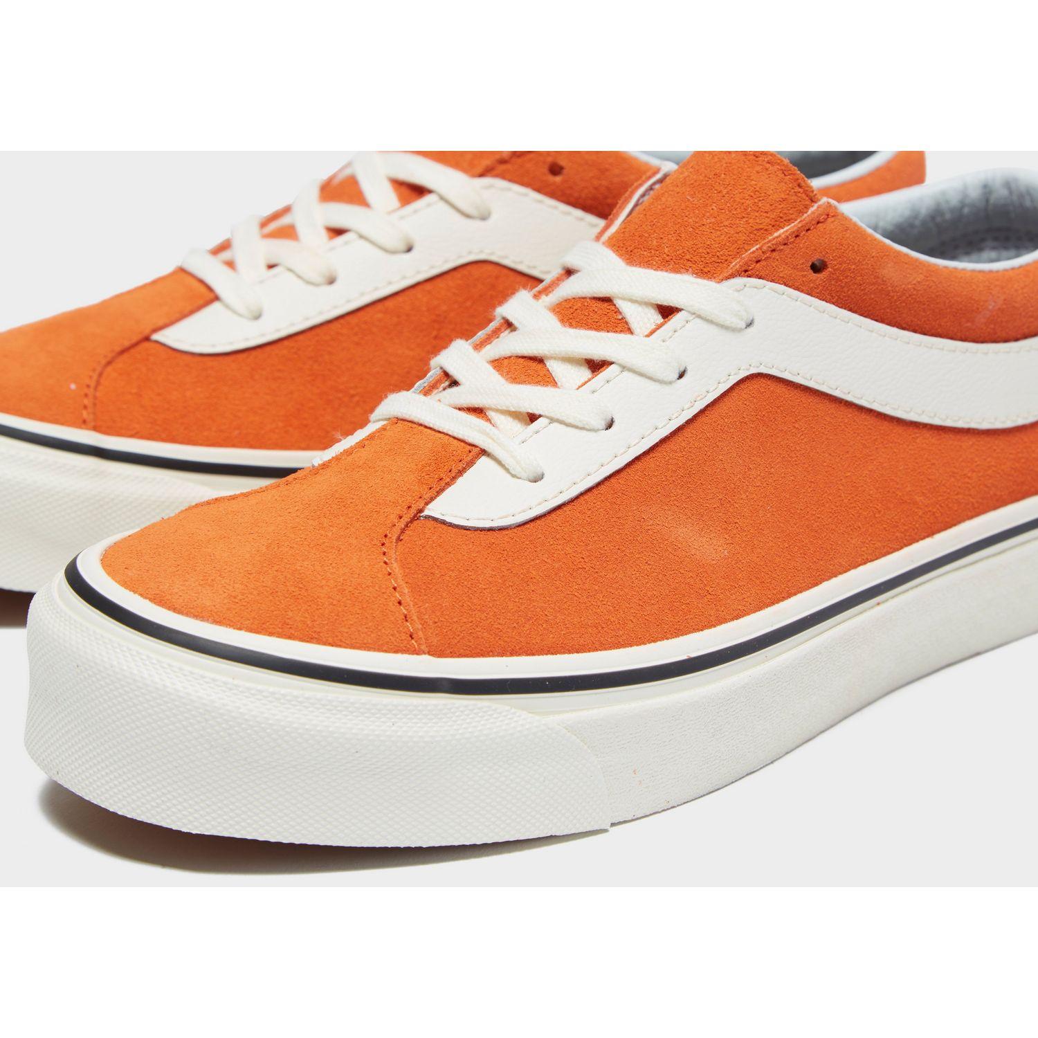 orange and cream vans
