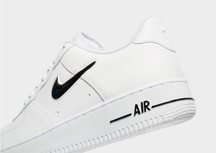 air force 1 white with black tick junior