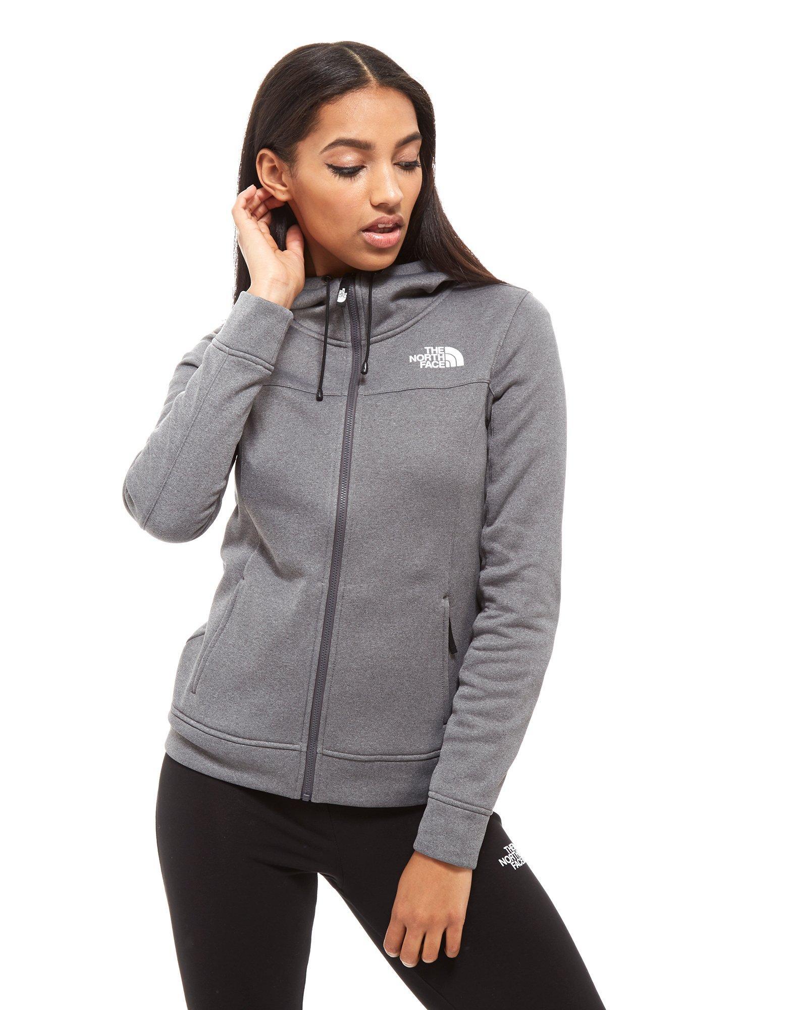 the north face full zip woven mittelegi moletom com capuz