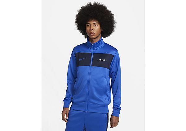 Nike blue track top sale