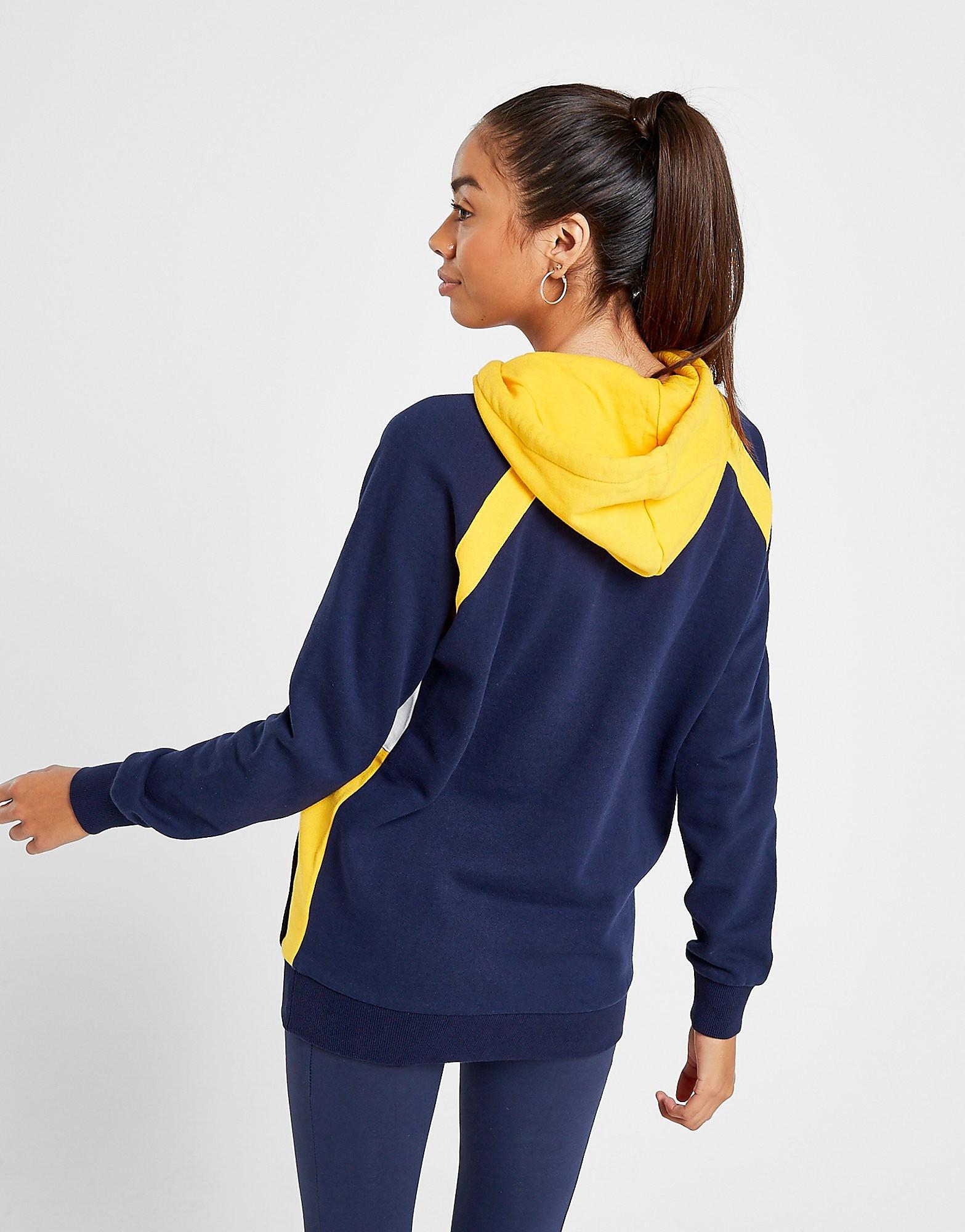 fila sudadera con capucha panel logo boyfriend