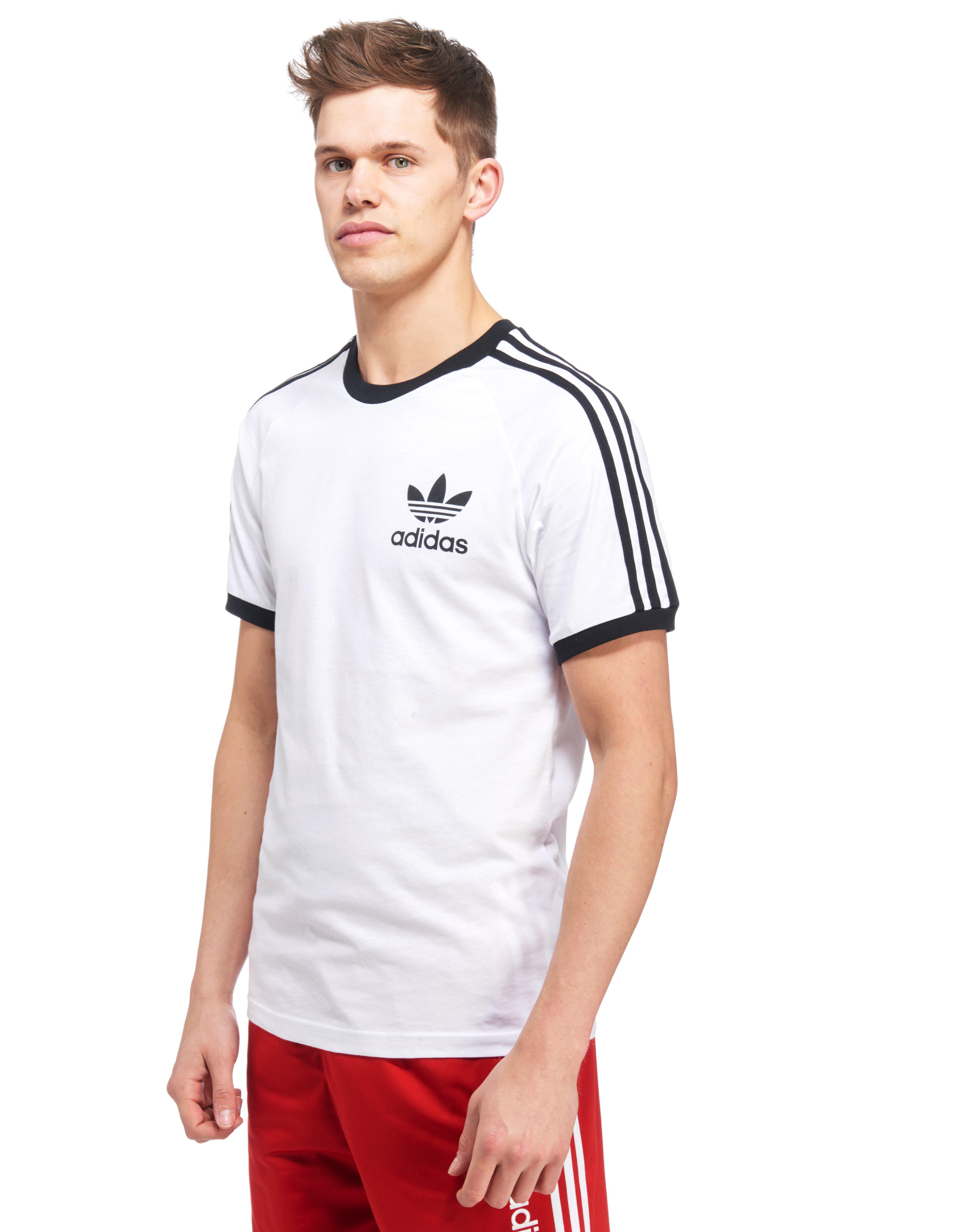 Lyst - Adidas Originals California Short Sleeve T-shirt in White for Men