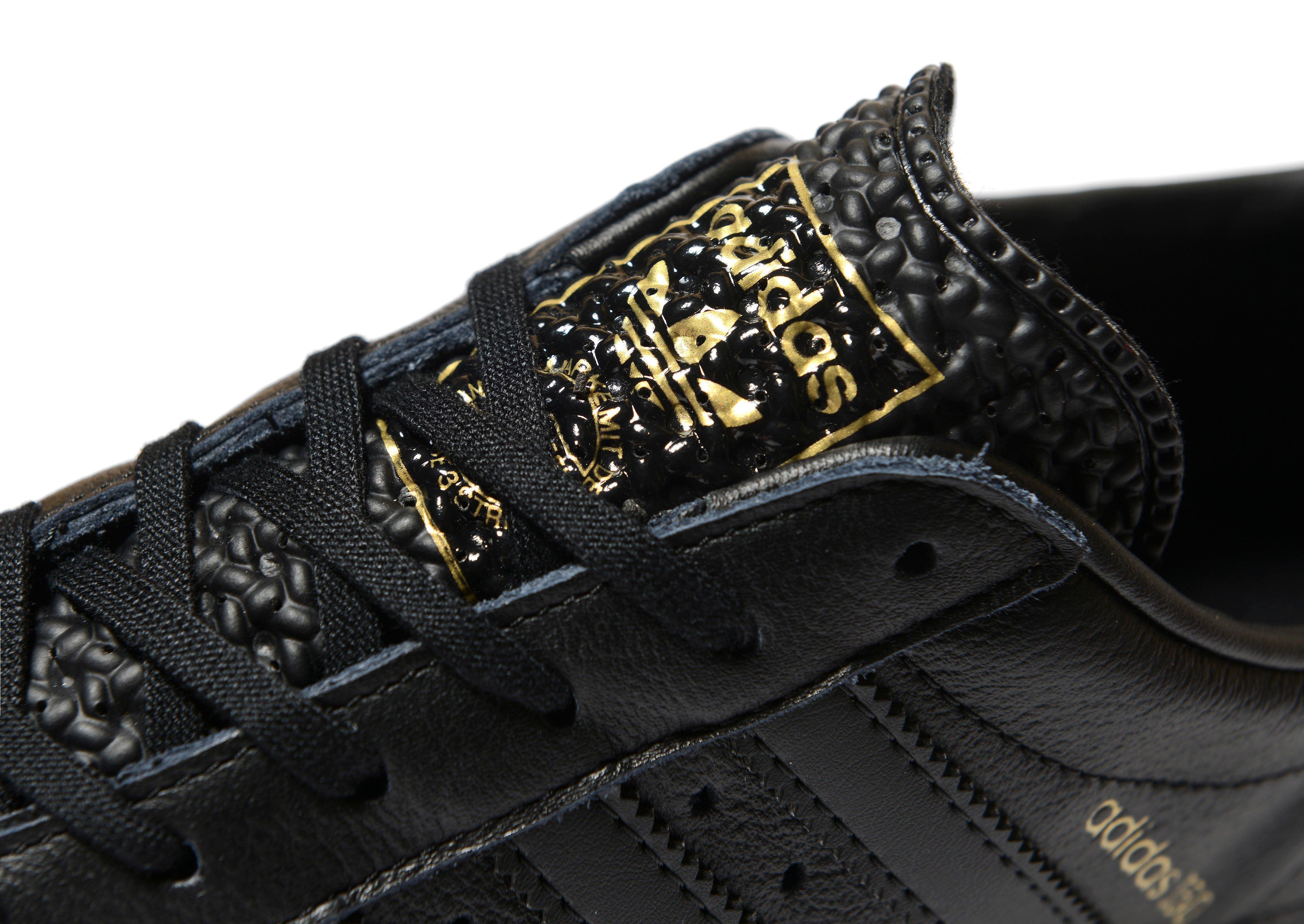 adidas Originals 350 Leather in Black - Lyst