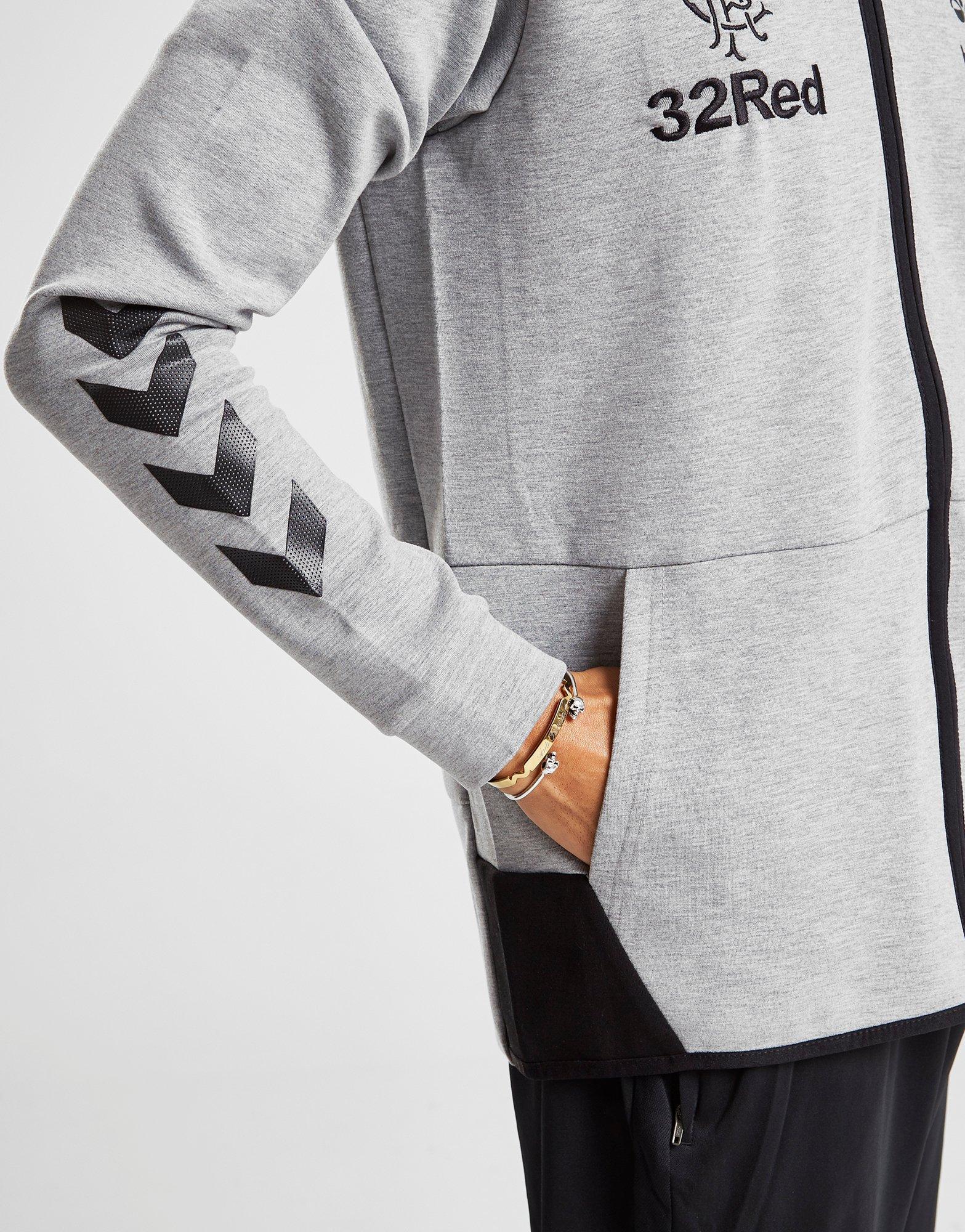 hummel rangers fc travel hoodie