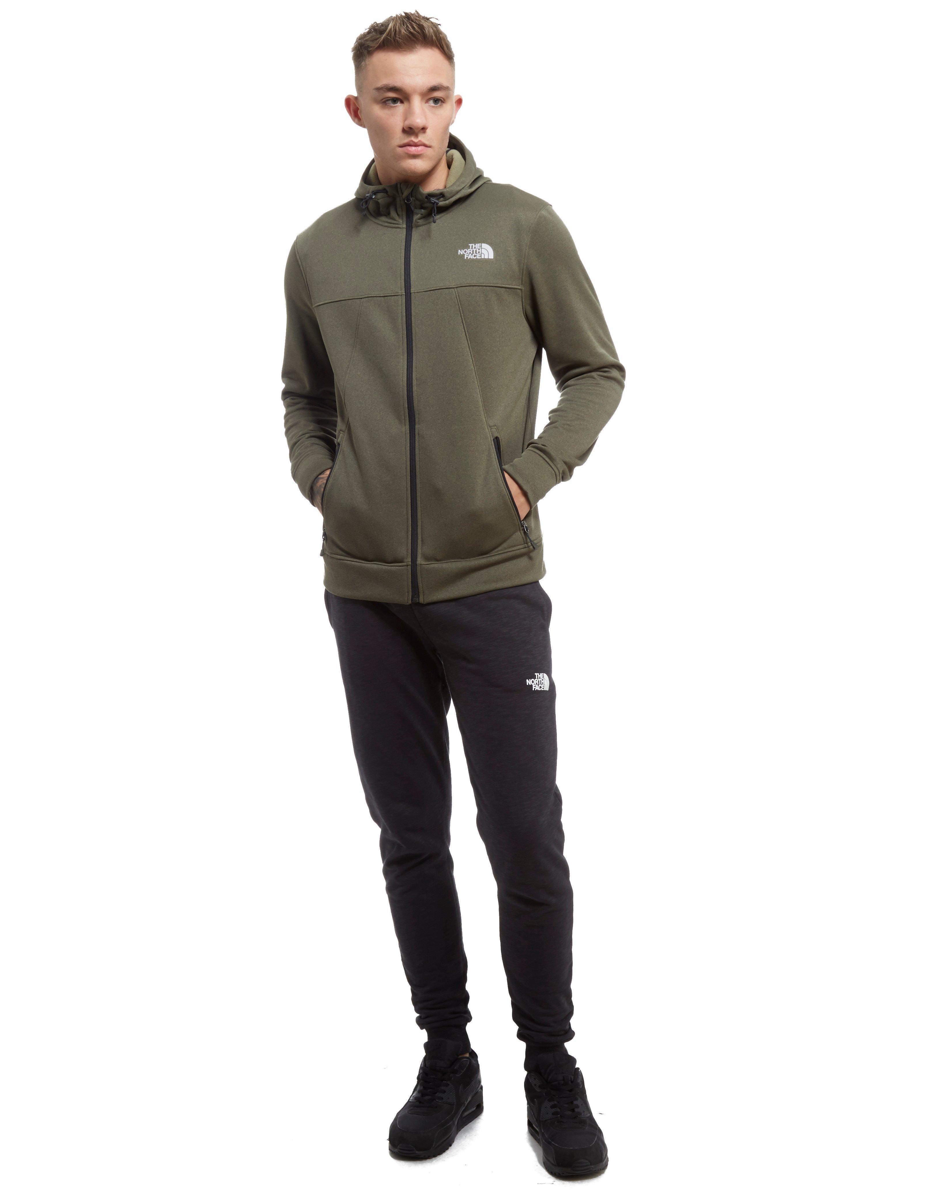 the north face mittellegi full zip hoodie green