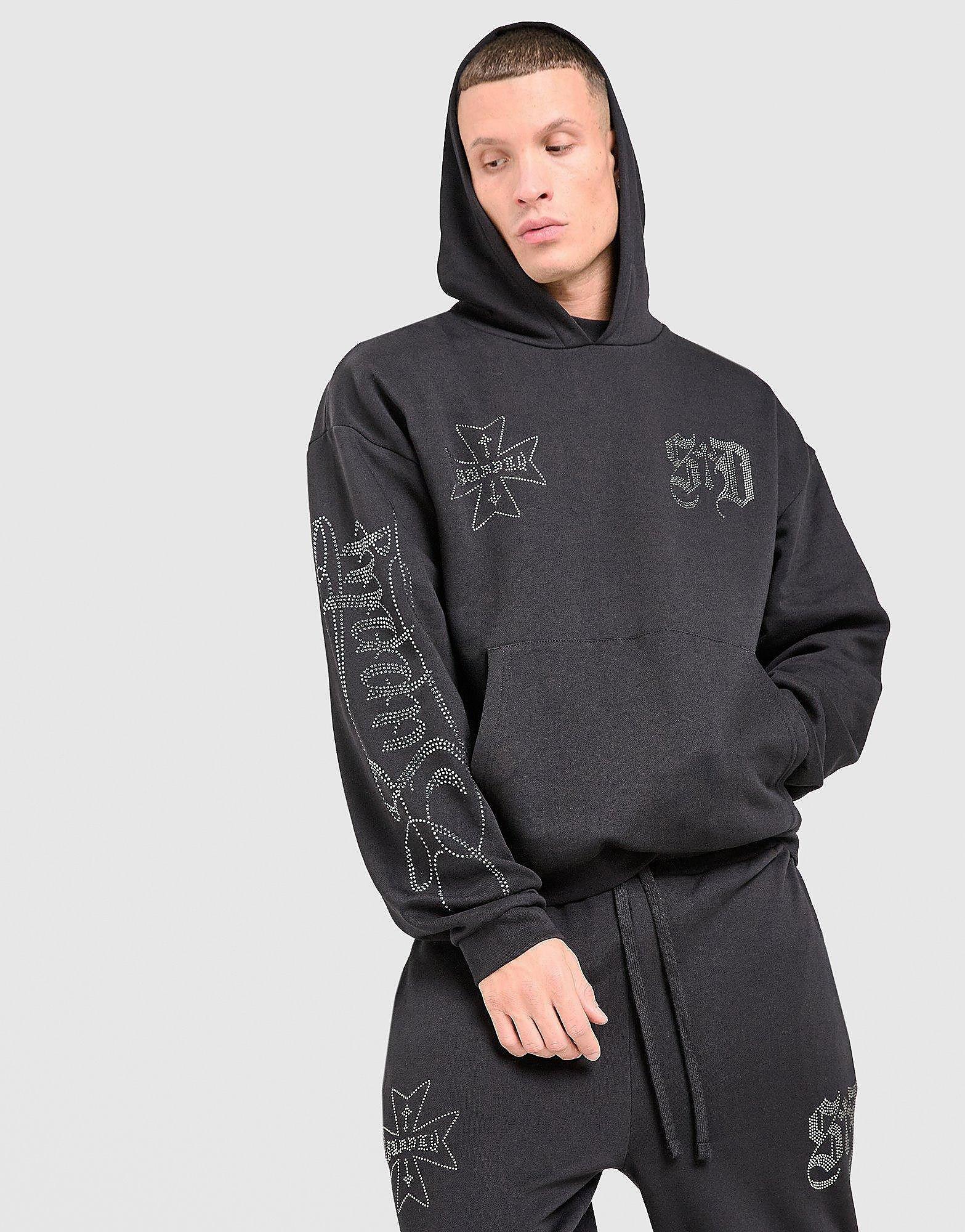 Pull à Capuche Garçon Supply & Demand Co. – Noir, Coton, Taille 13-14 Ans, Occasion Très Bon État