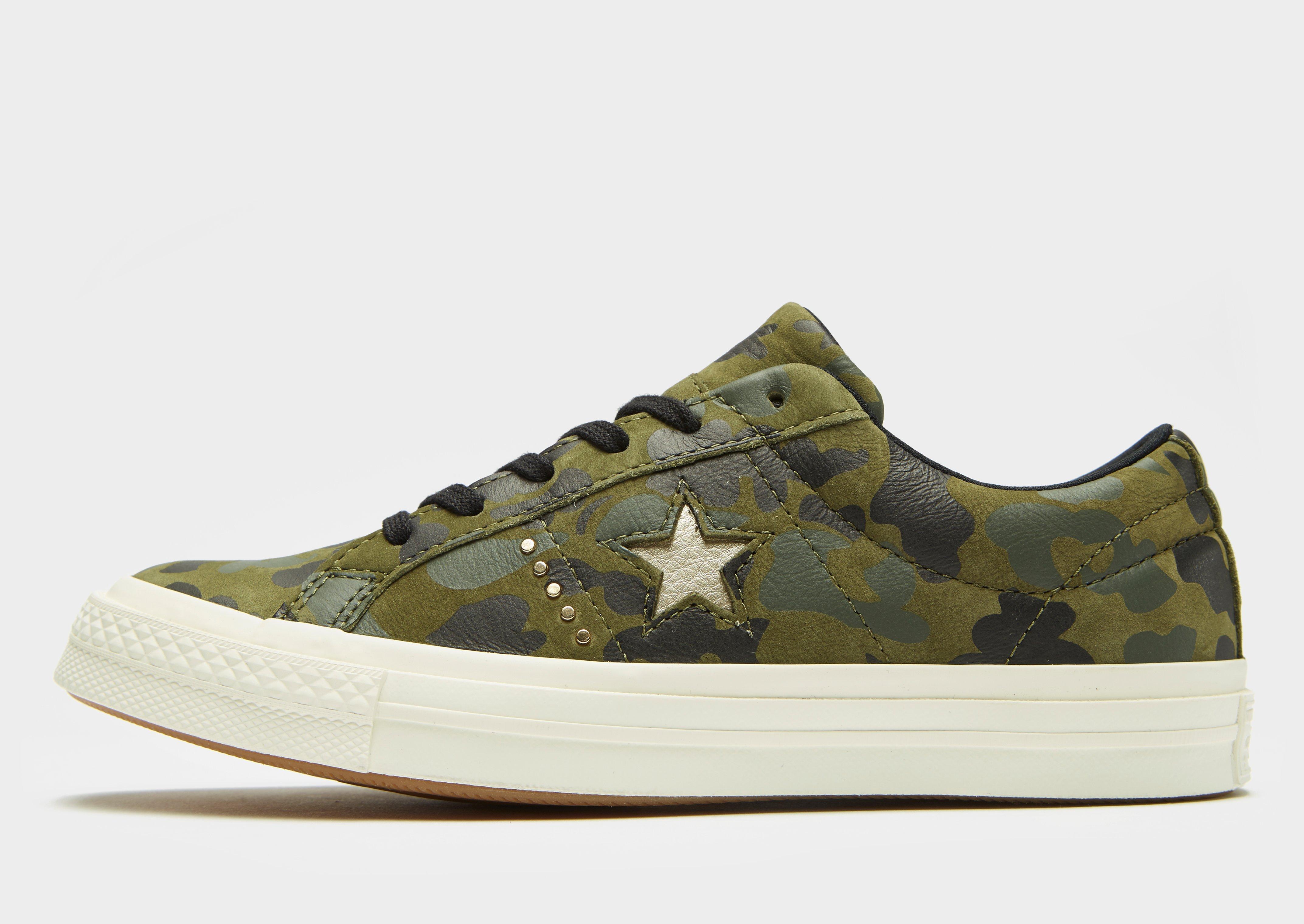 converse one star ox camo